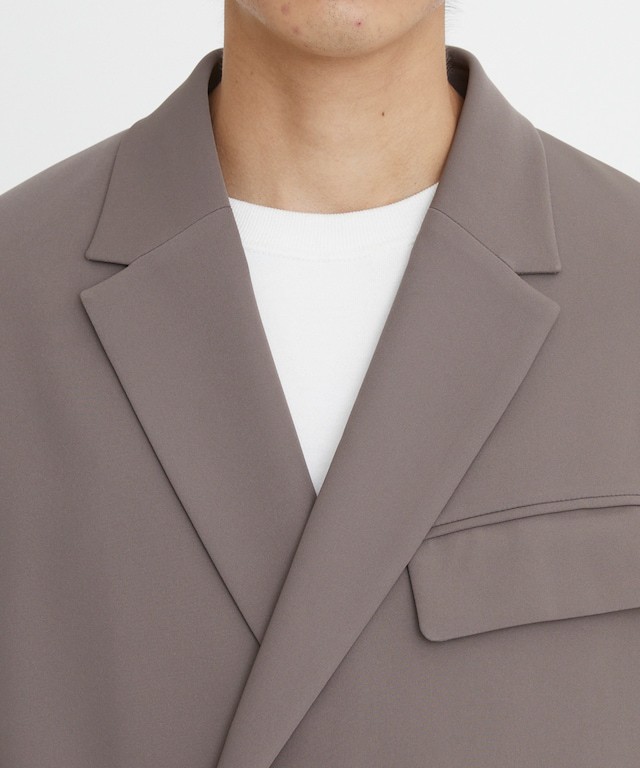 Double Satin Tie Locken Jacket｜CULLNI