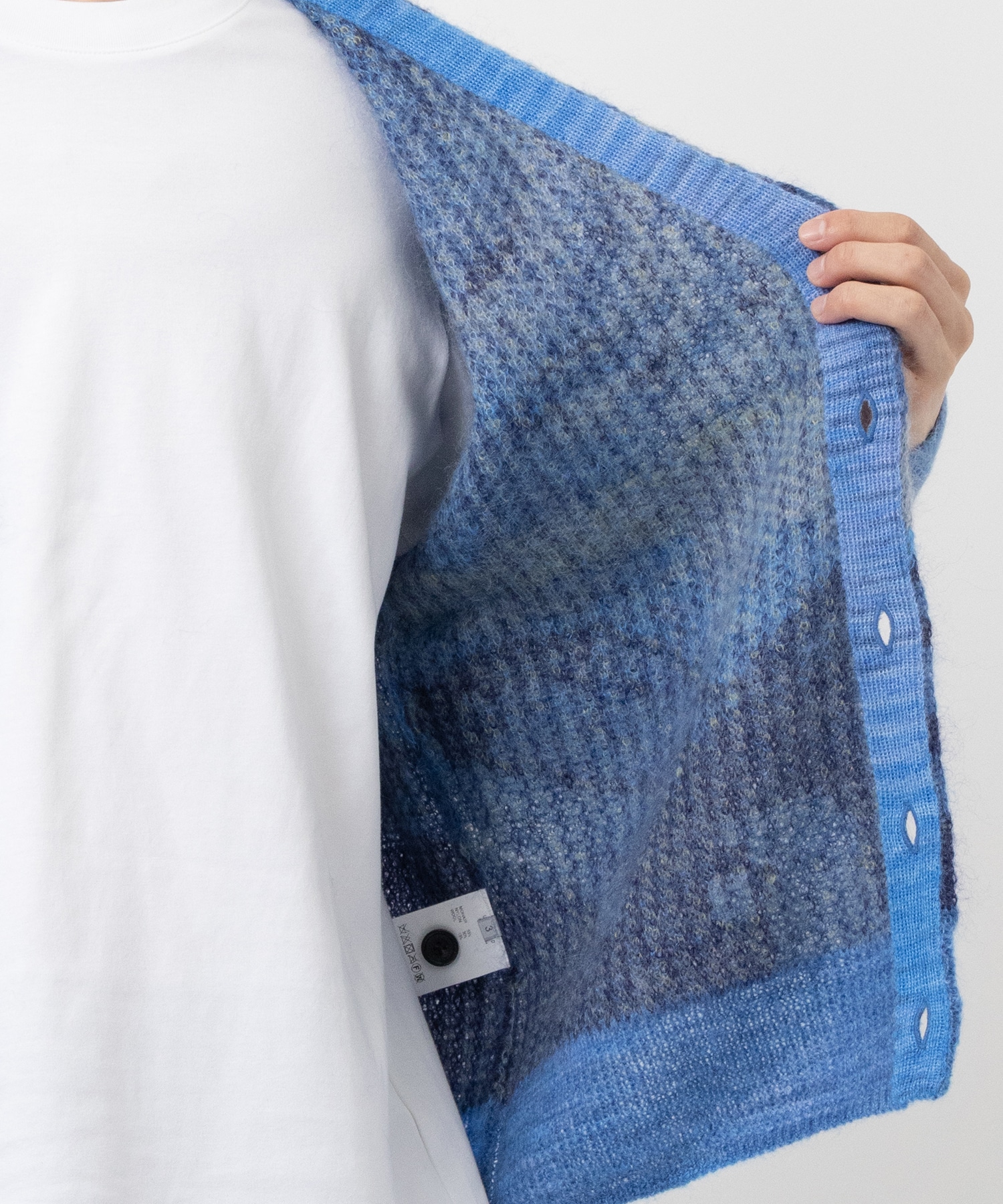 EX. mohair cardigan UNUSED