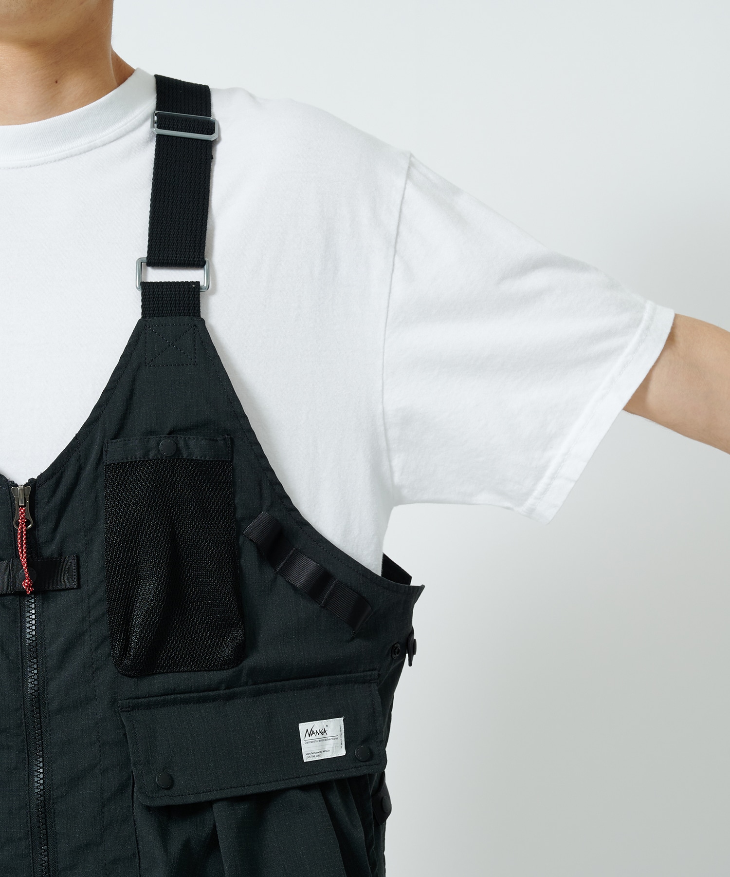 TAKIBI RIPSTOP FIELD VEST NANGA