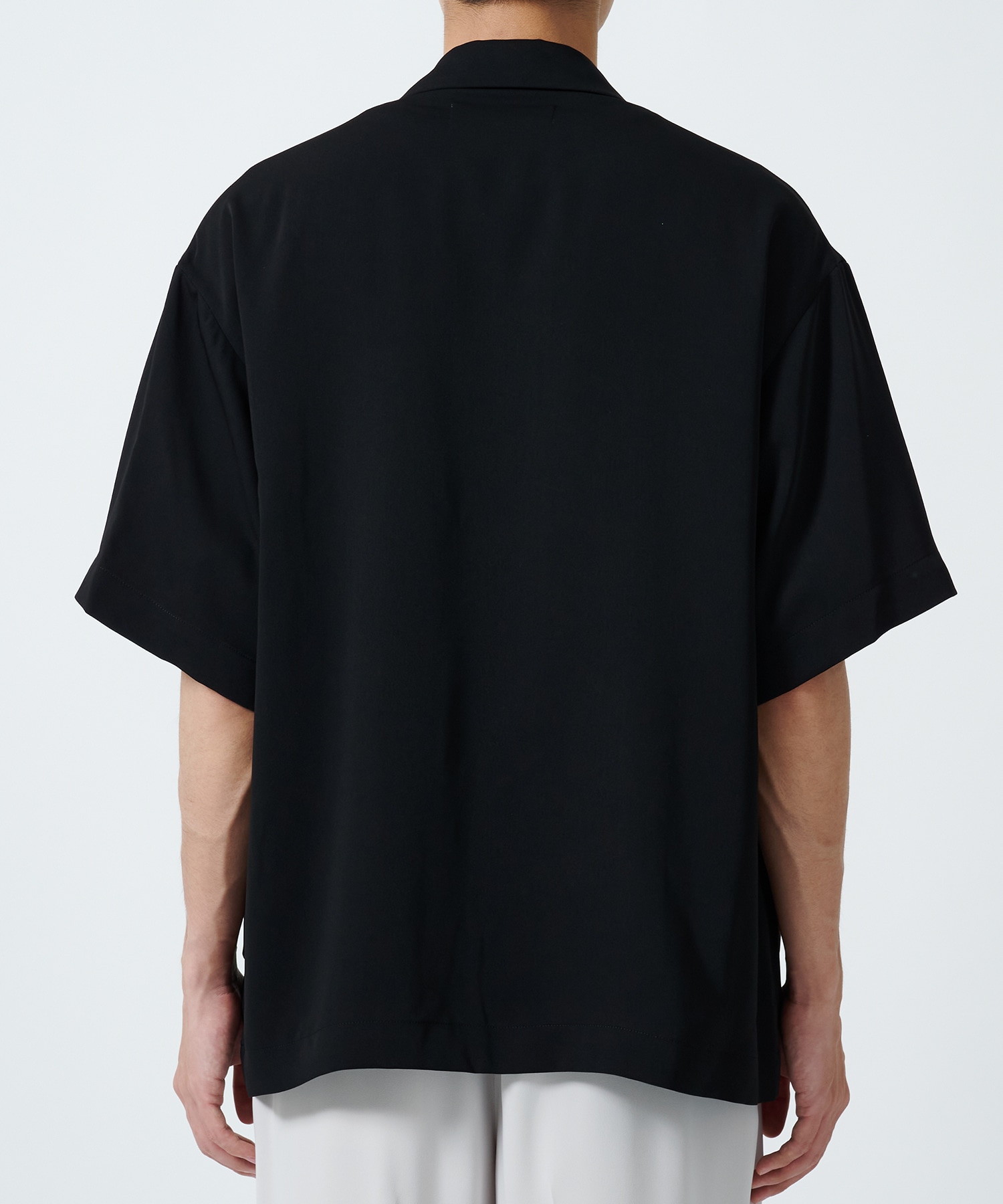 〈別注〉Double Cloth Asymmetrical Short Sleeve Jacket CULLNI