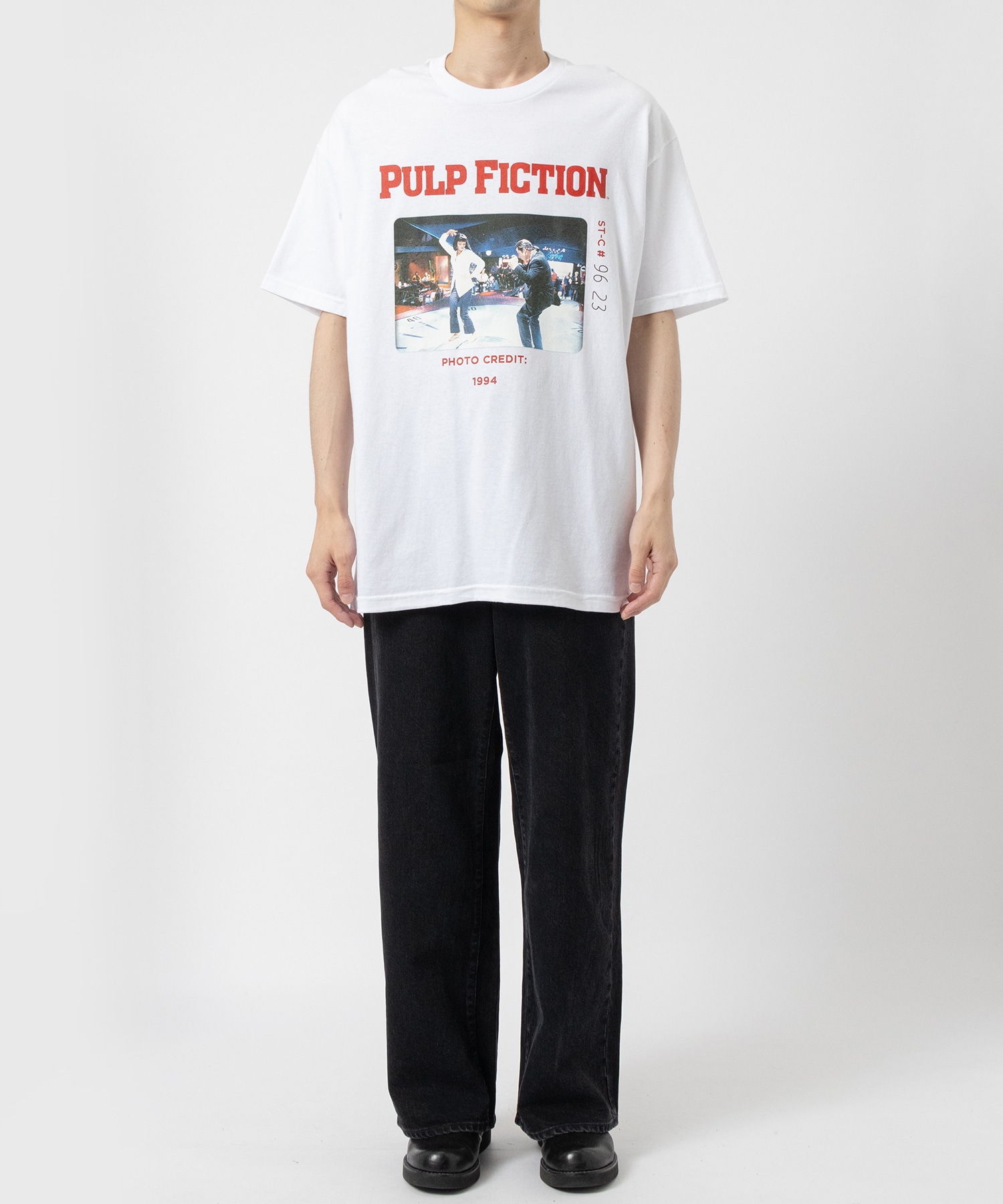 PULP FICTION / CREW NECK T-SHIRT ( TYPE-4 ) WACKO MARIA