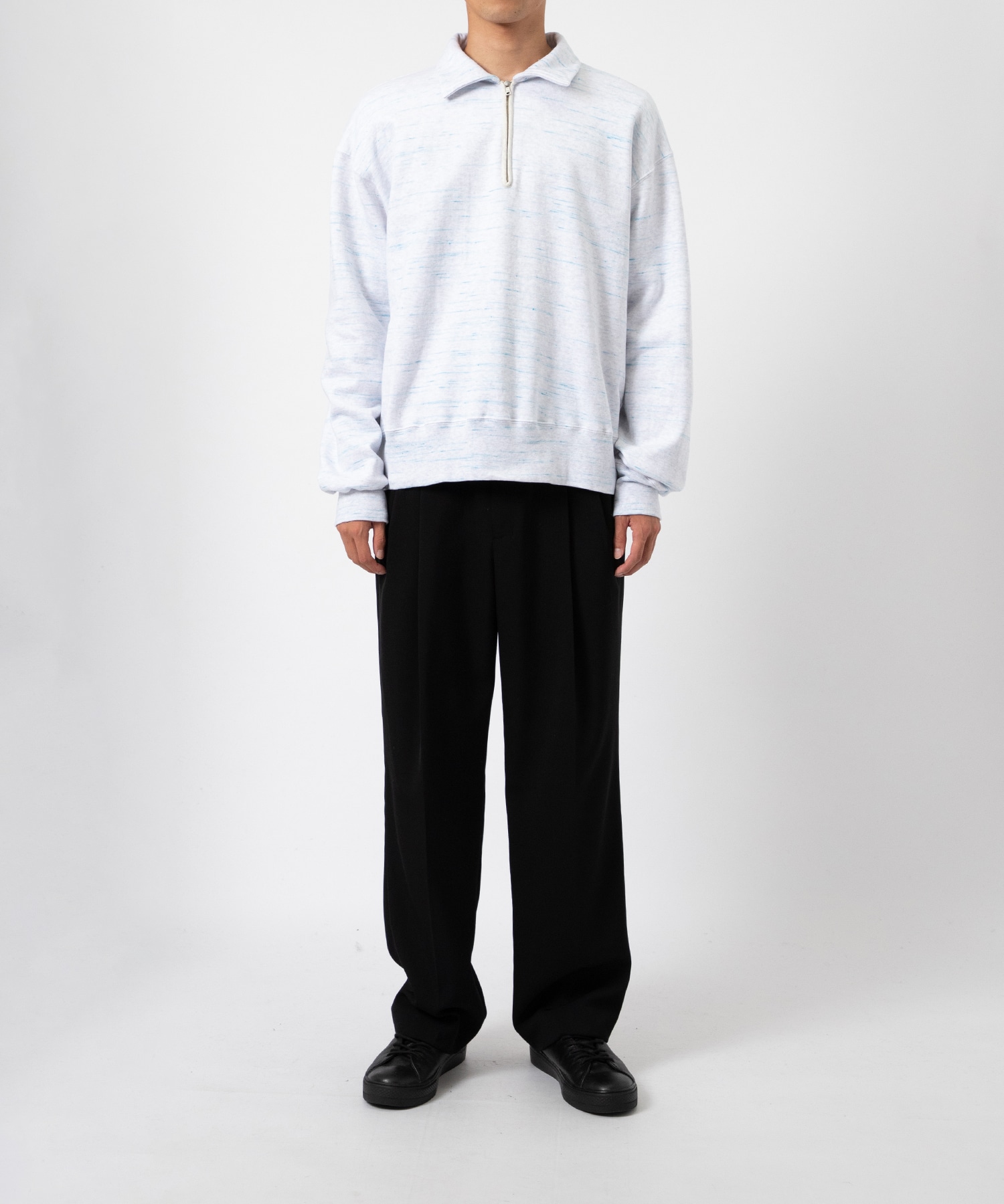 HALF ZIP SWEAT URU TOKYO