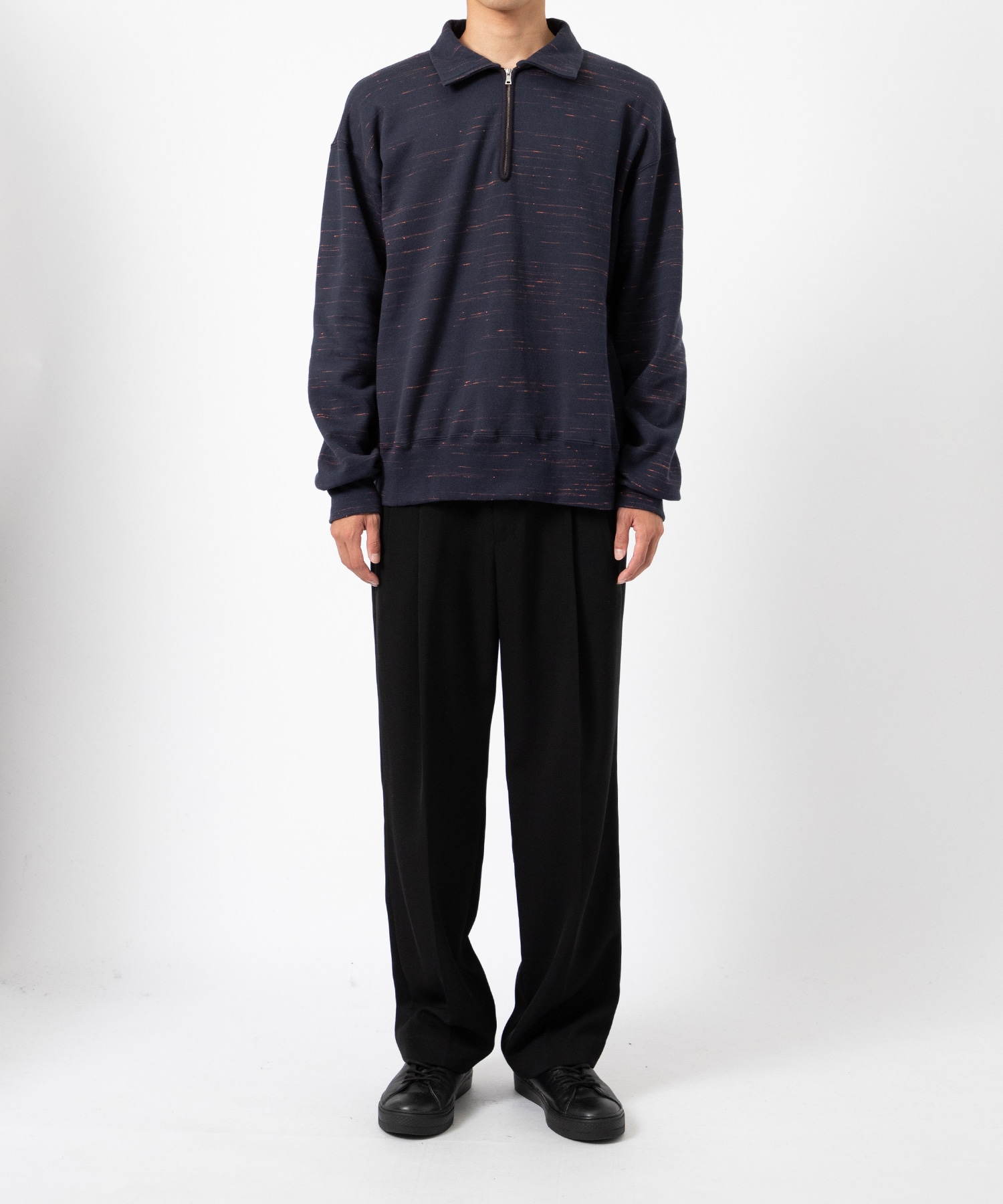 HALF ZIP SWEAT URU TOKYO