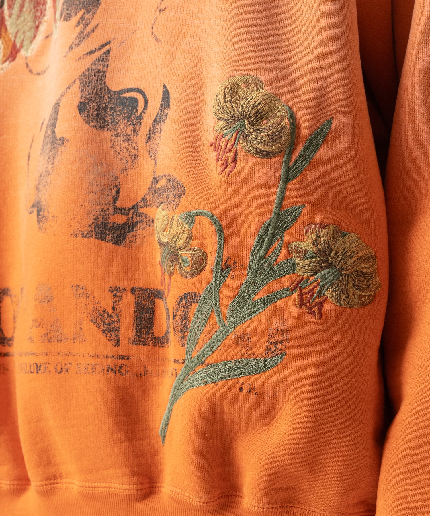 Vintage finished sweatshirt KHOKI