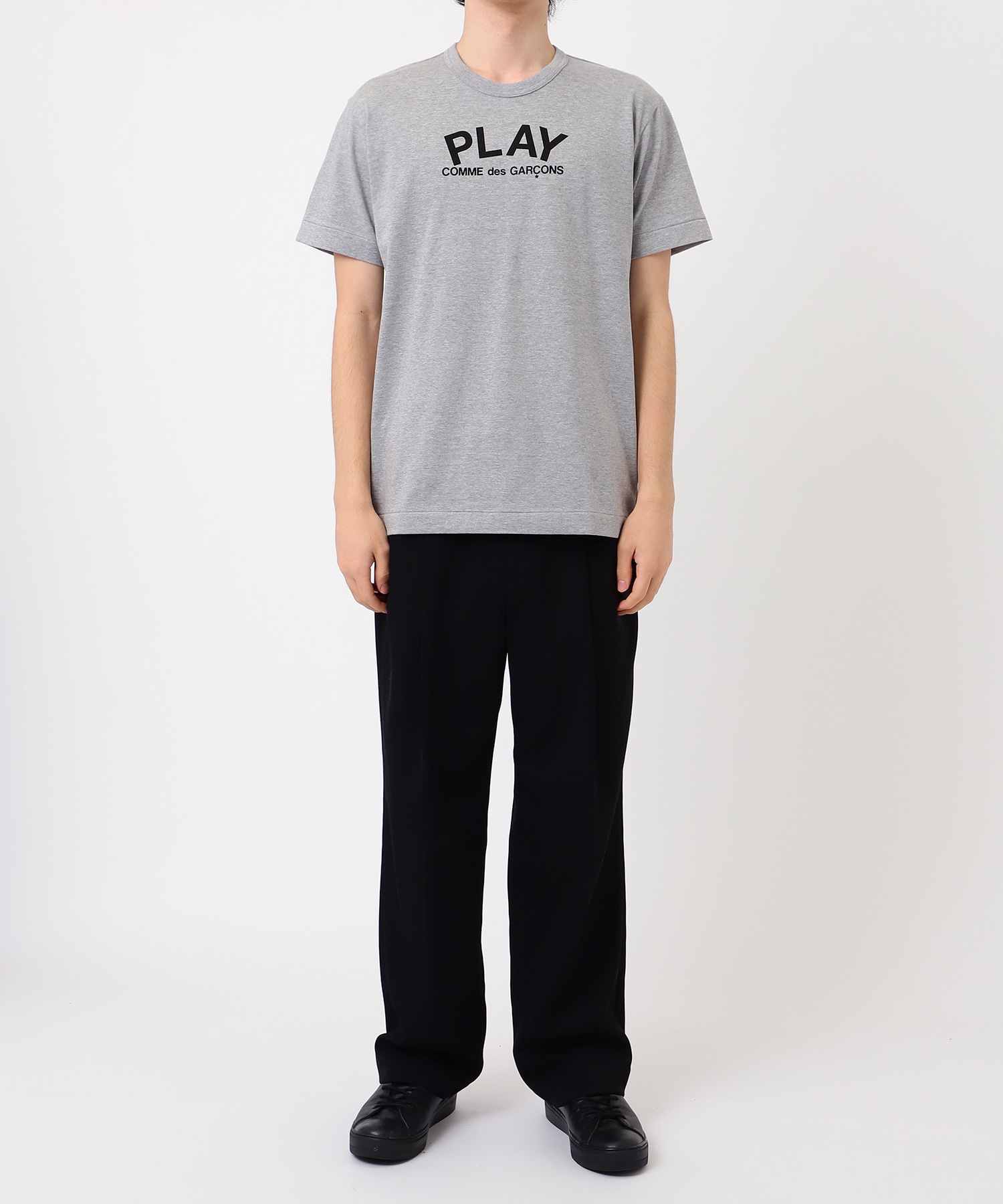 AX-T072-051　T-SHIRT LOGO PRINT PLAY LOGO PLAY COMME des GARCONS