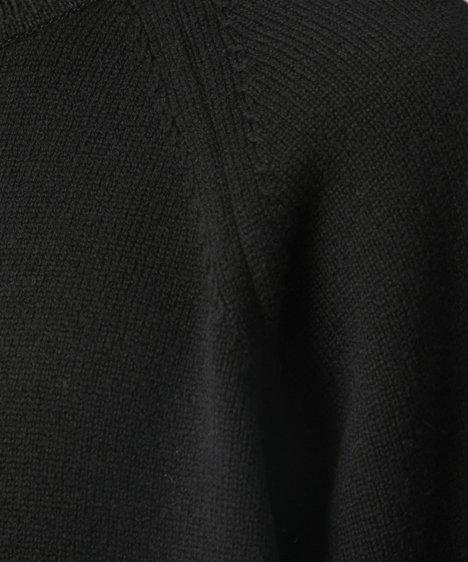 RERACS RAGLAN CREW NECK PULLOVER KNIT THE RERACS