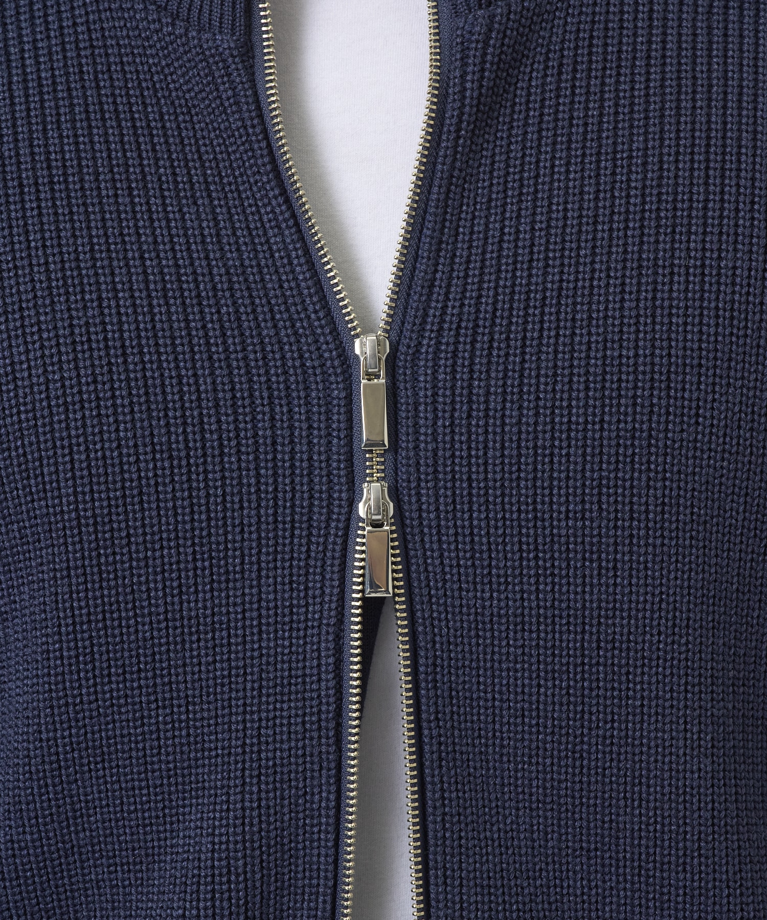 WOOL ZIP DRIVERS KNIT STUDIOUS