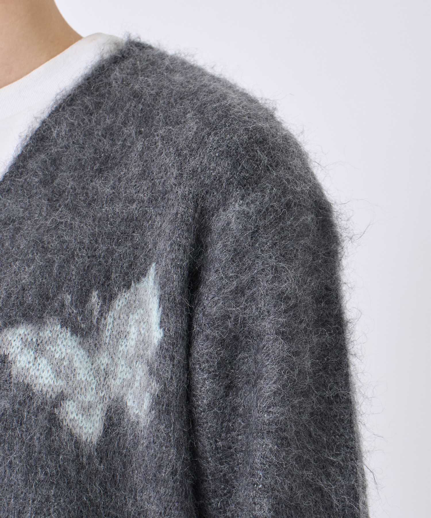 〈別注〉 Mohair Cardigan - Papillon4 NEEDLES