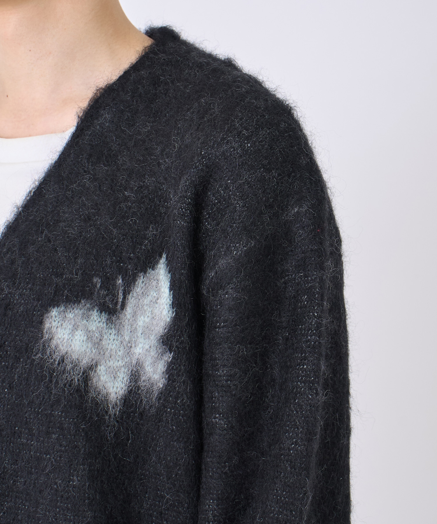 〈別注〉 Mohair Cardigan - Papillon4 NEEDLES