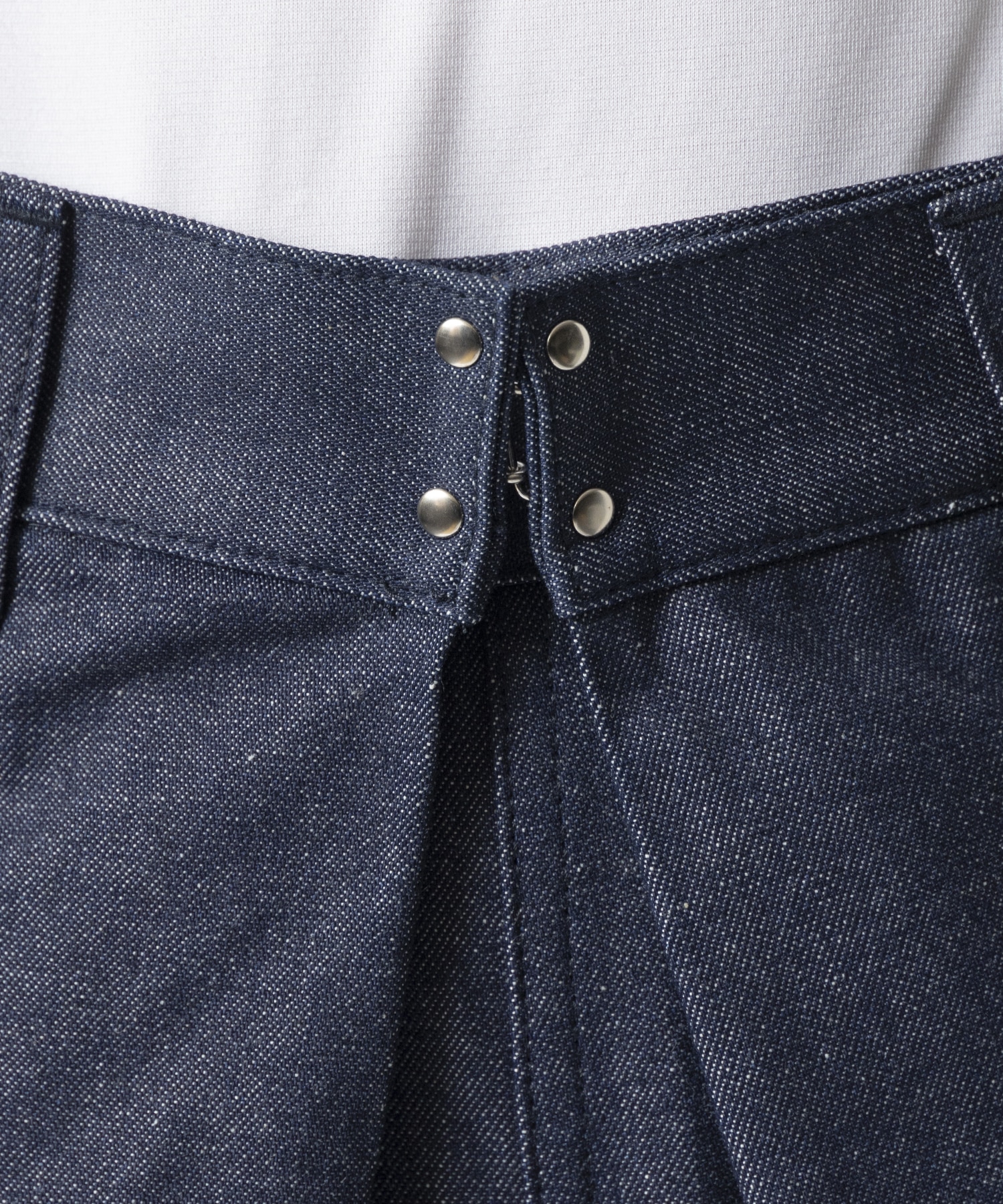 RIGID DENIM WIDE PANTS JOHN LAWRENCE SULLIVAN