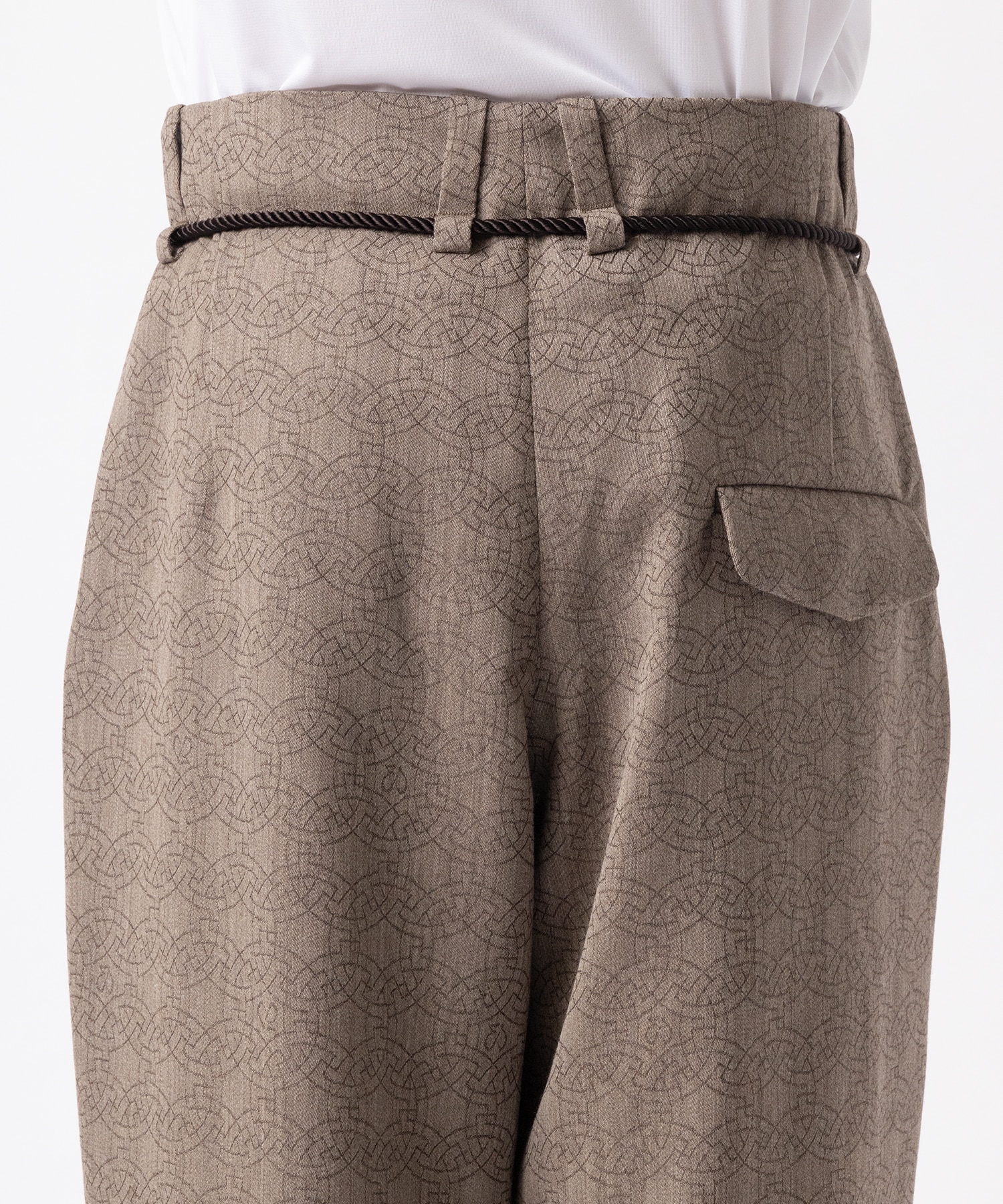 Jacquard squeeze slacks ETHOSENS