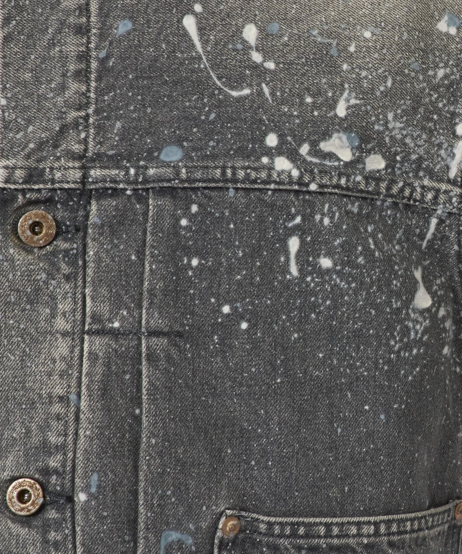 MOLDED DENIM JACKET SUGARHILL