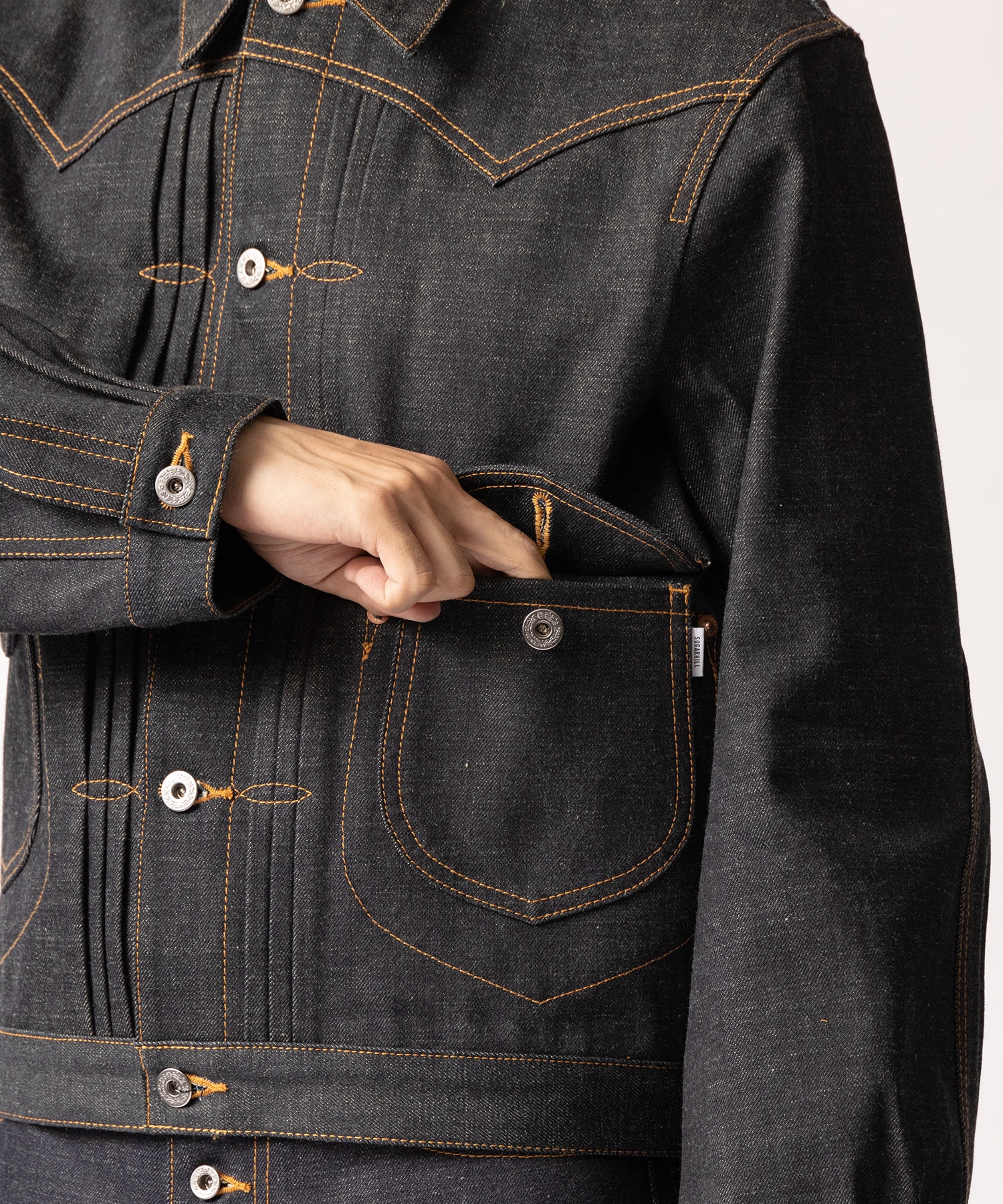 CLASSIC DENIM JACKET SUGARHILL