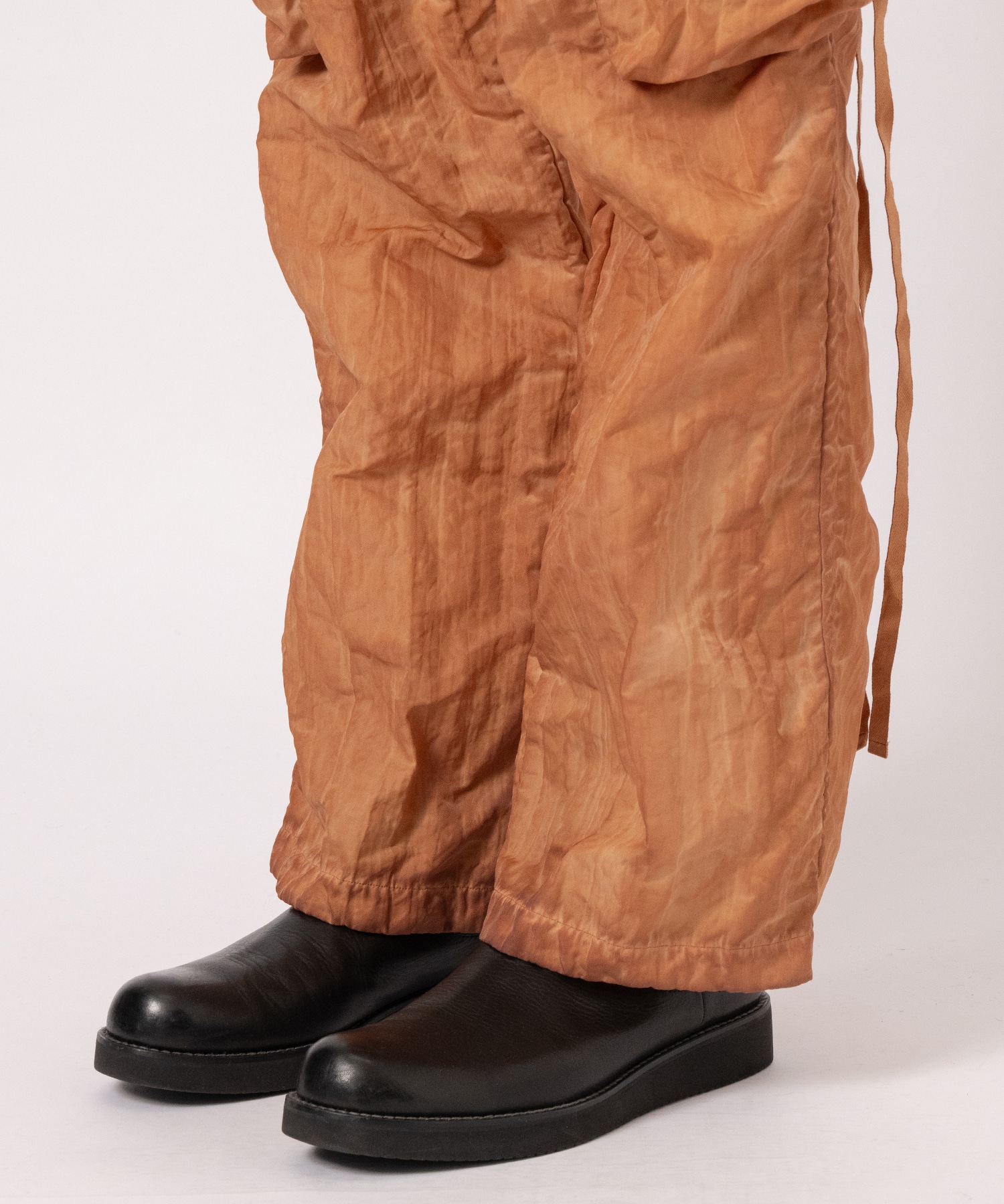 GARMENT DYED NYLON  CARGO TROUSERS NULABEL CM1YOK42