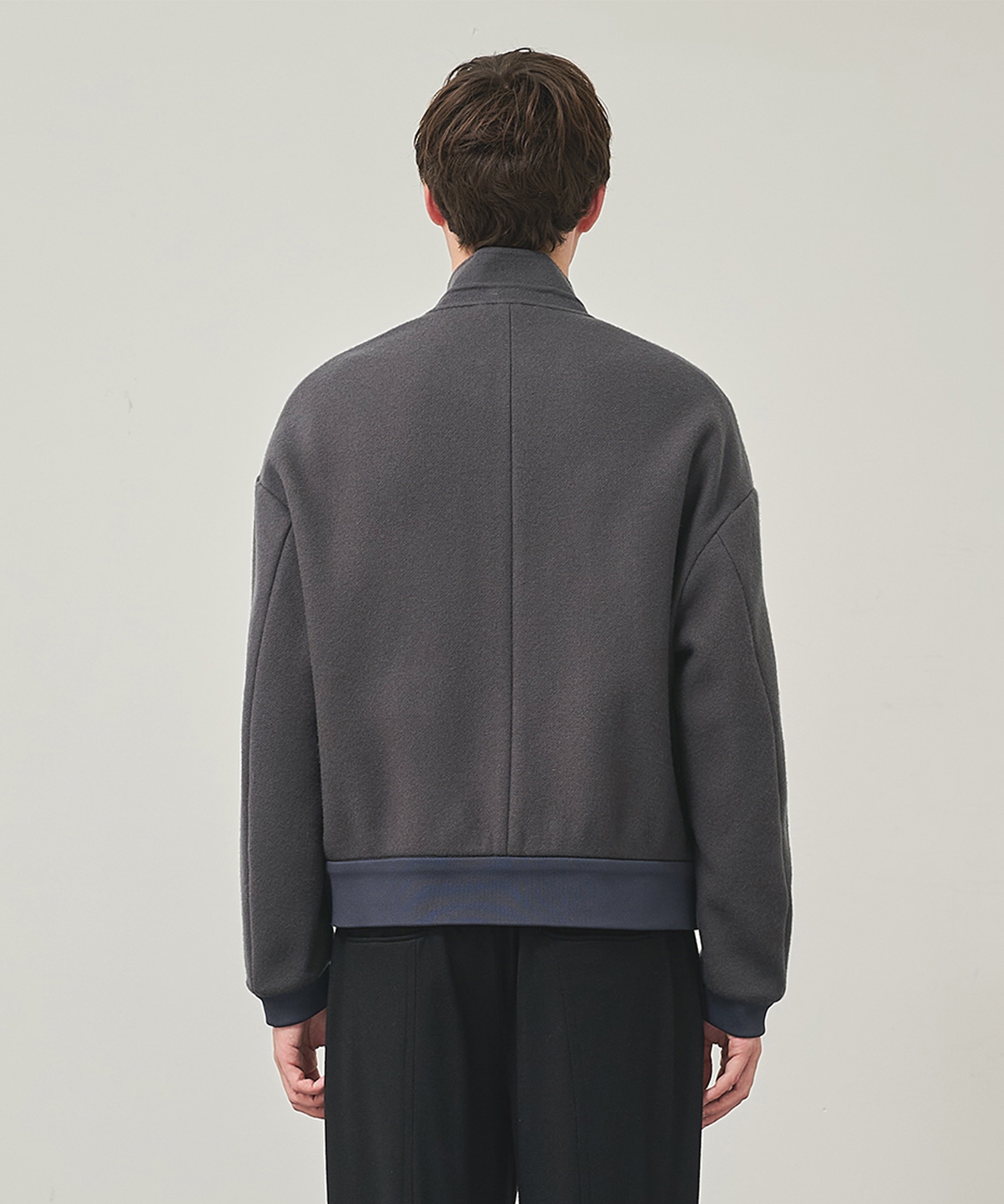 RIVER MELTON HARRINGTON JACKET STUDIOUS