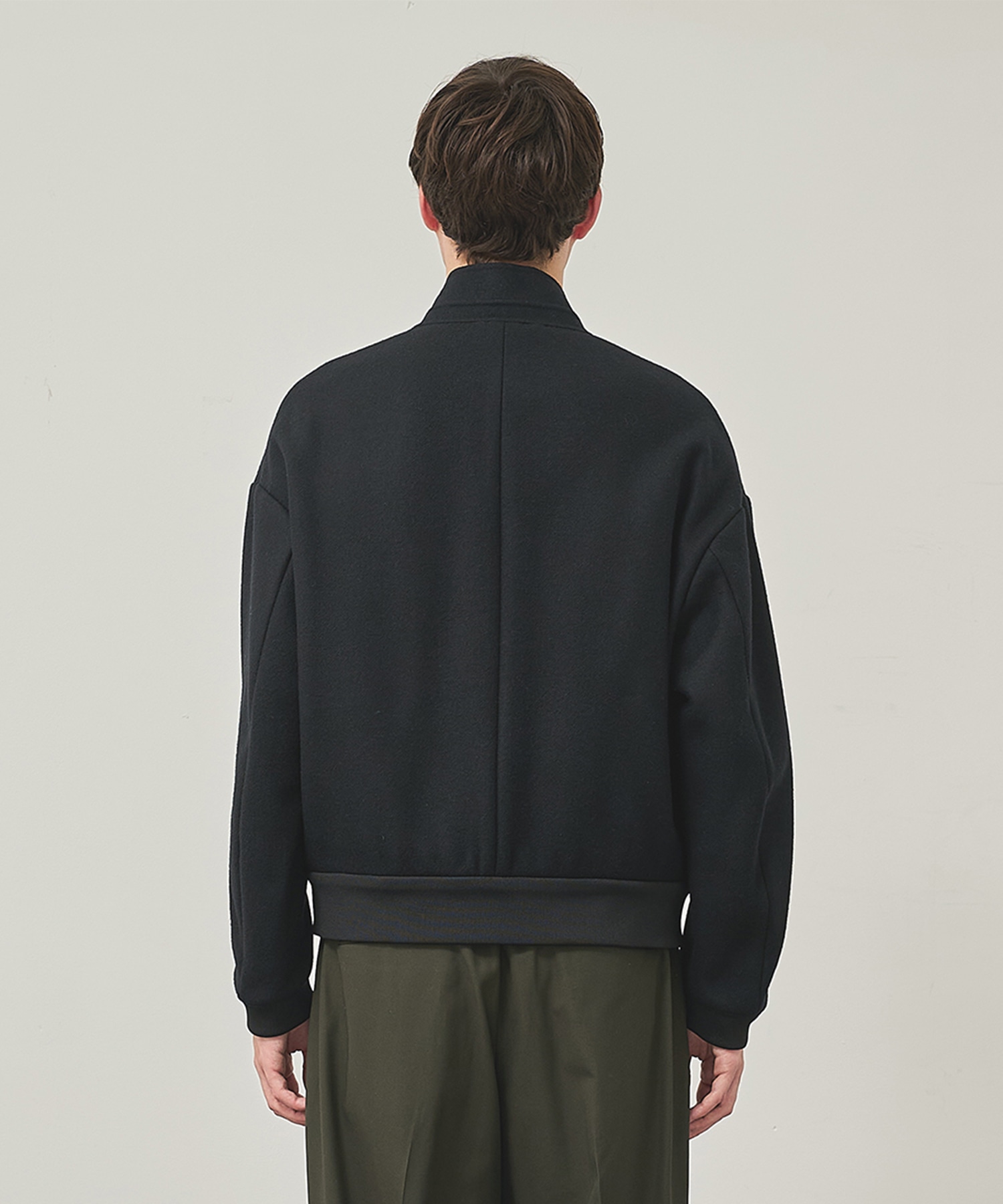 RIVER MELTON HARRINGTON JACKET STUDIOUS