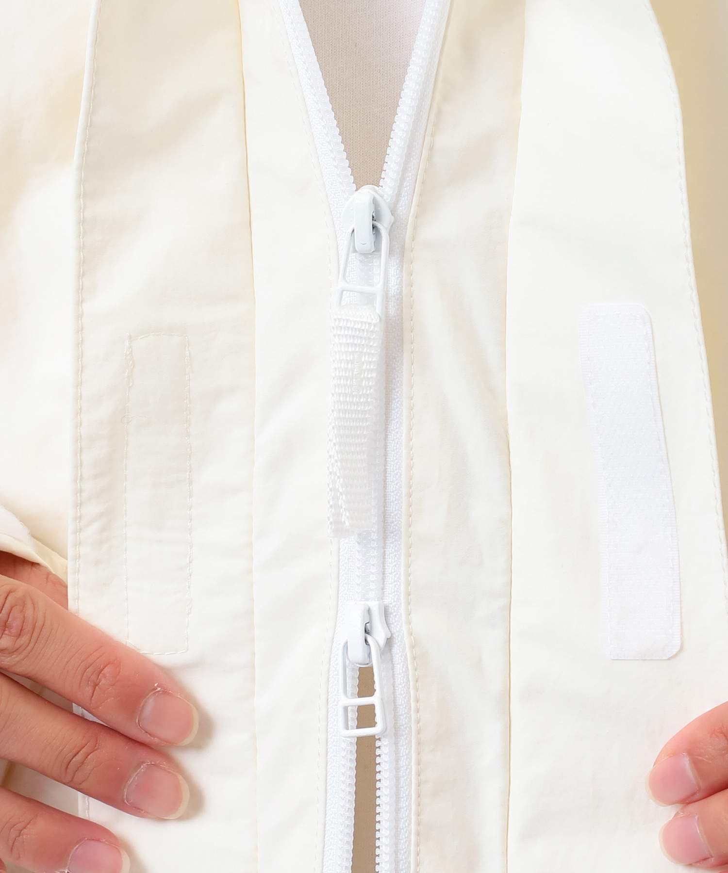 別注 9246-BL03-014 HOOD JACKET WHITE EDITION N.HOOLYWOOD