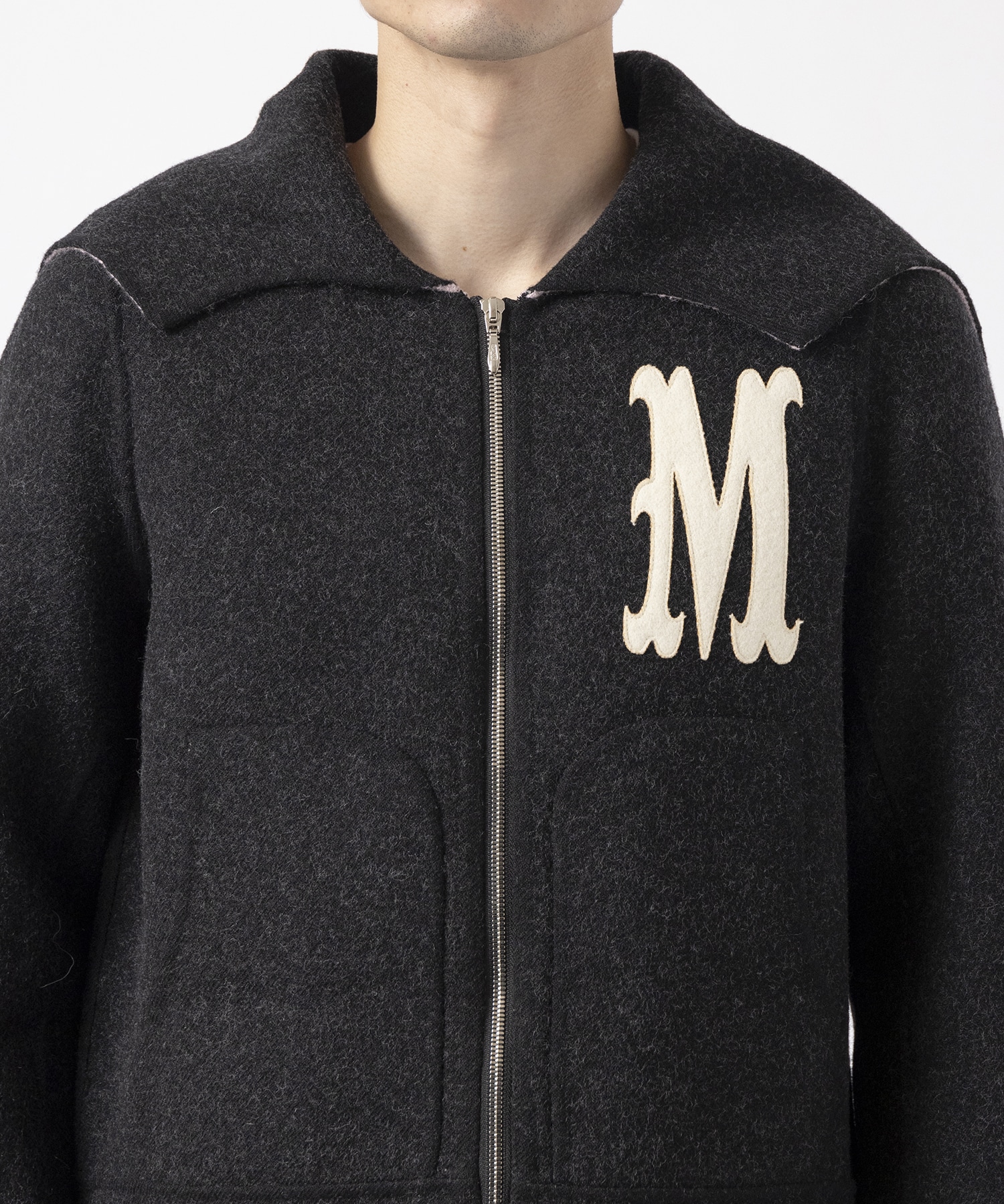 BAT COLLAR ZIP-UP JACKET MASU