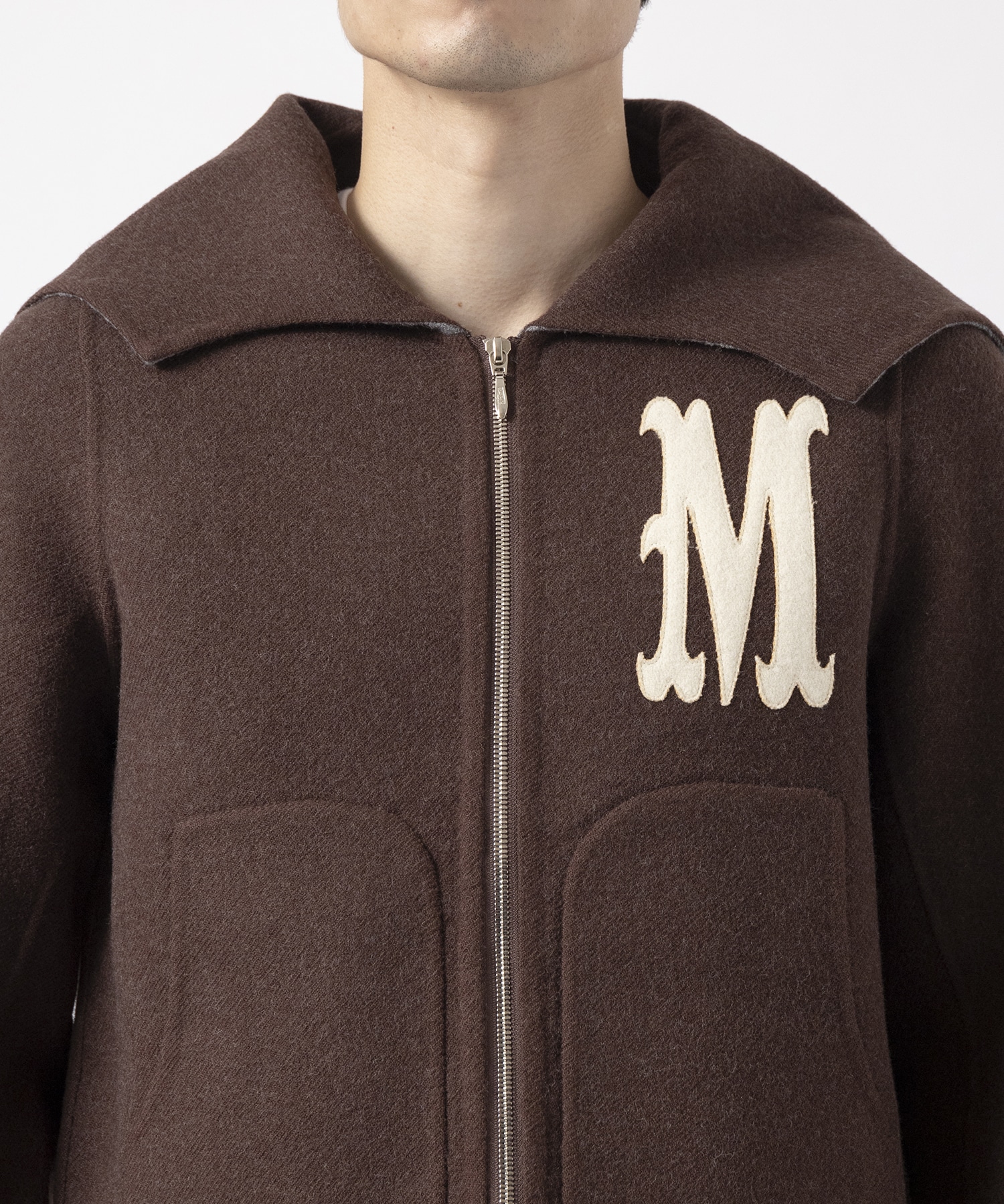 BAT COLLAR ZIP-UP JACKET MASU