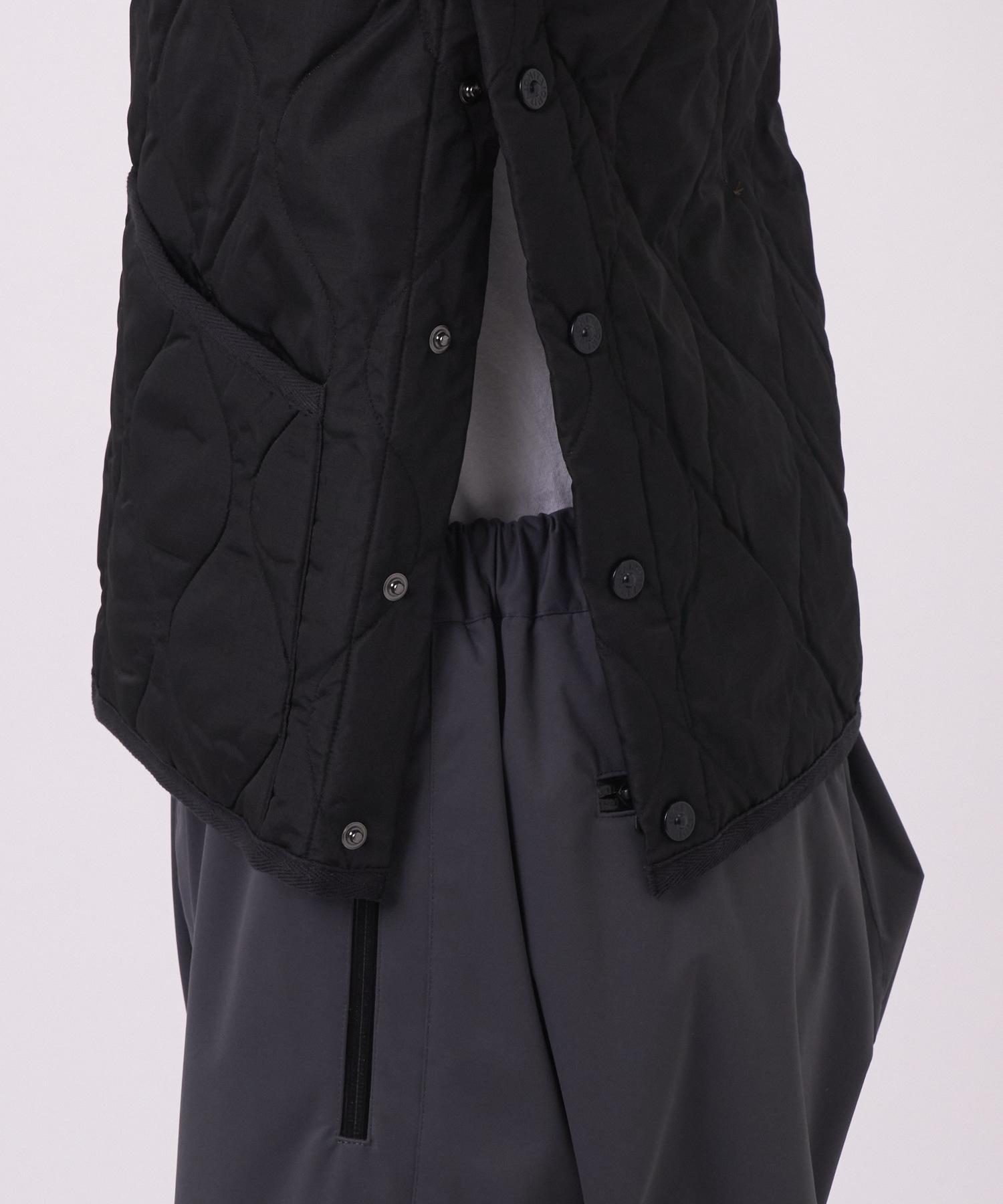 MILITARY CREW NECK DOWN JKT TAION/TAION EXTRA