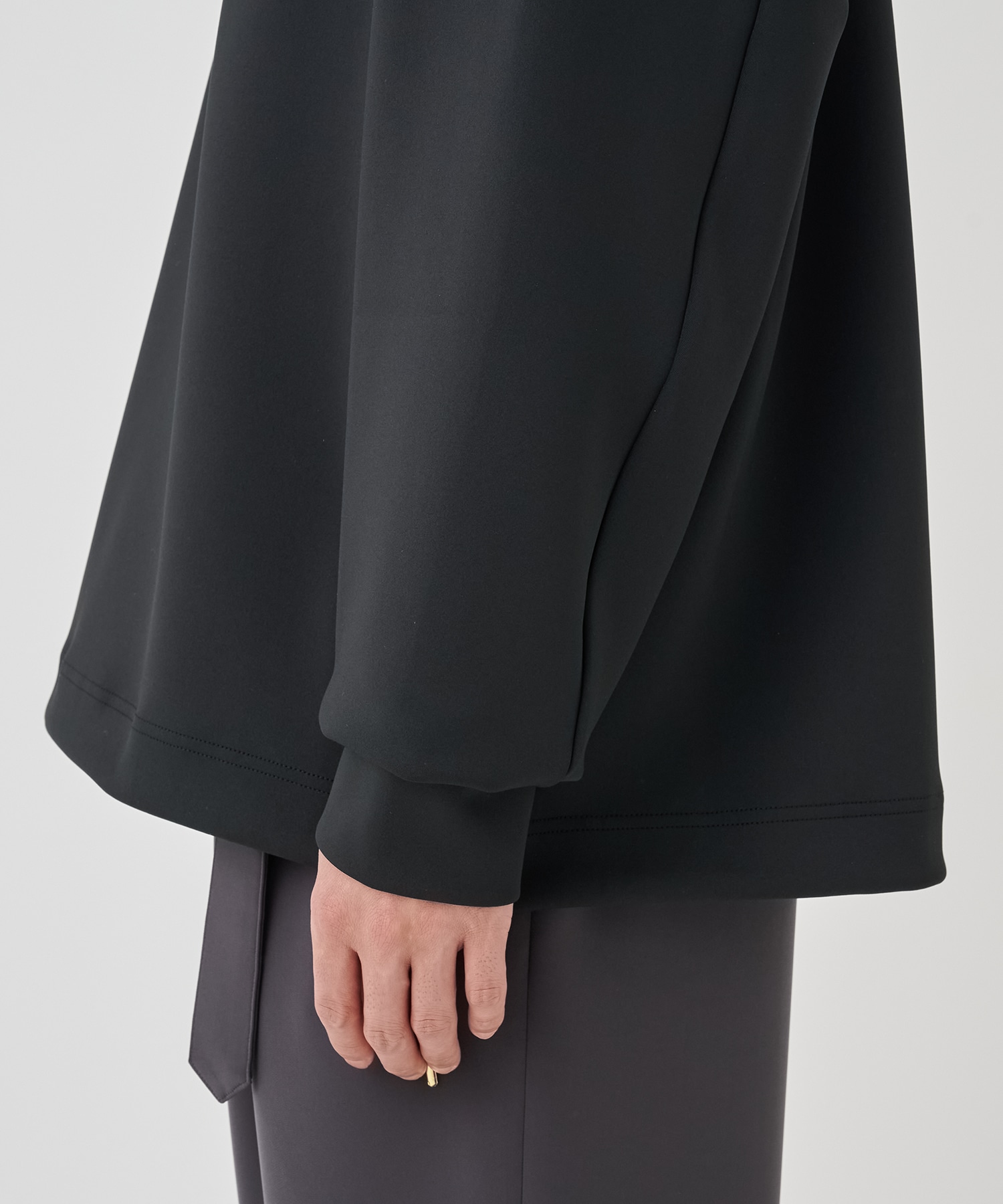 〈別注〉PO Tops With Washable Leather Pocket CULLNI