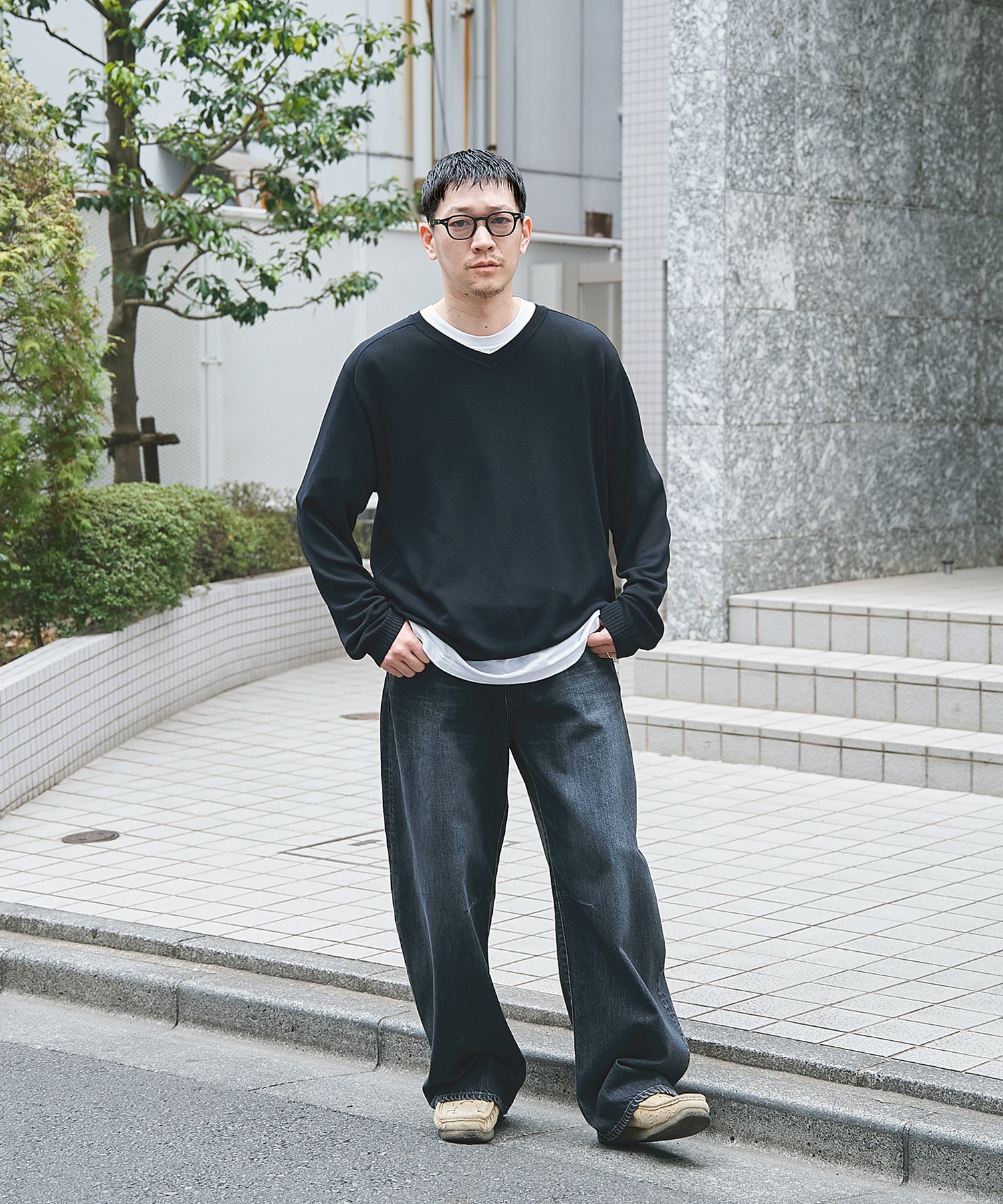 Balloon Denim pants STUDIOUS