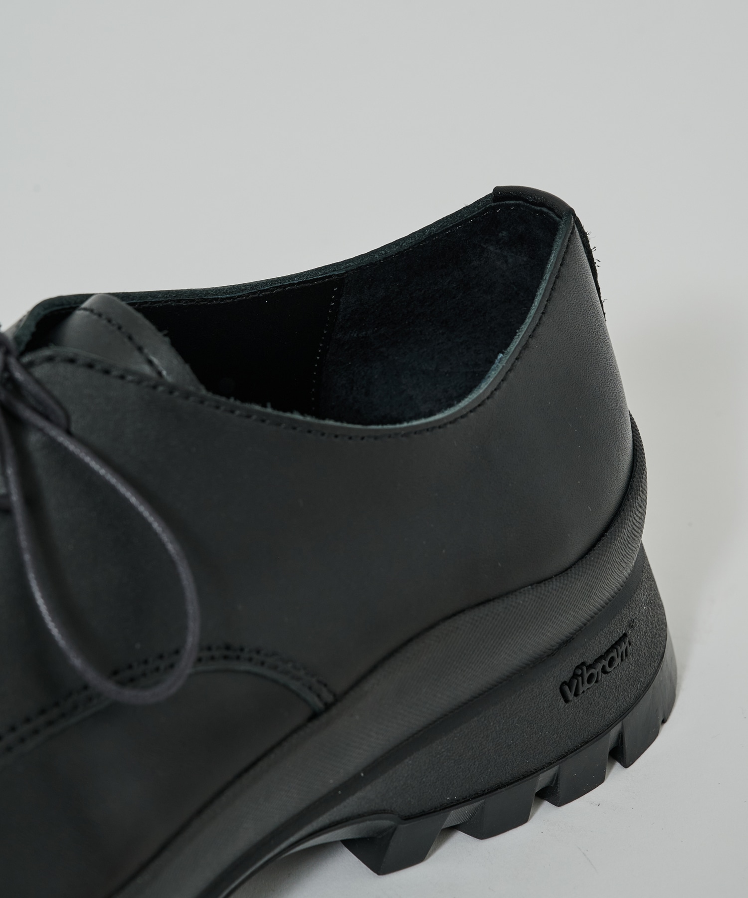 DERBY PLAIN TOE SHOES with #884C Vibram PADRONE