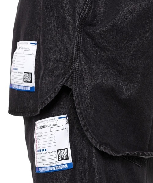 COTTON TENCEL DENIM WORK LS SHIRTS in・stru(men-tal)