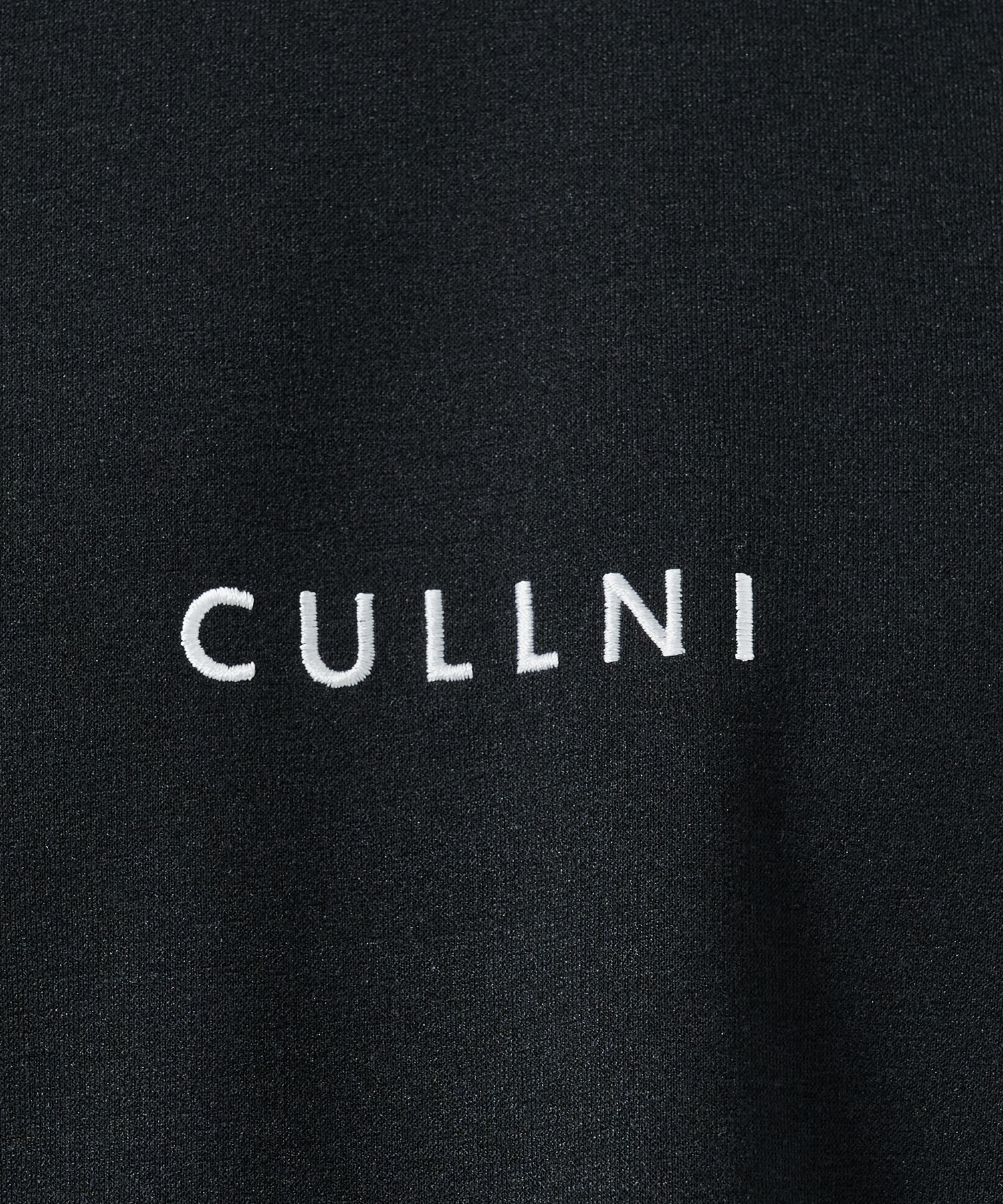 CULLNI Logo Embroidery Ponte Rome Pullover CULLNI