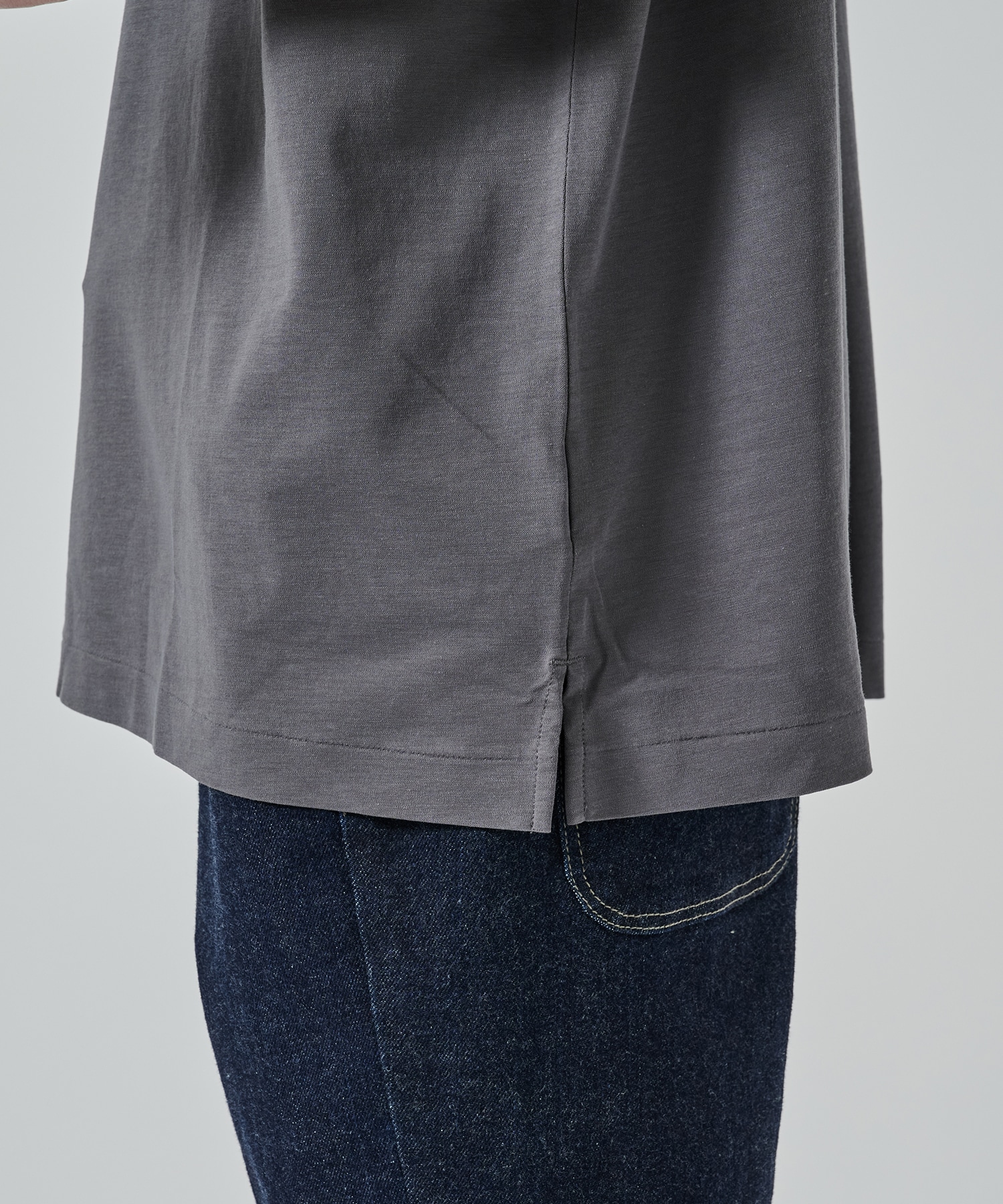BROAD AIR JERSEY POCKET T-SHIRT BATONER