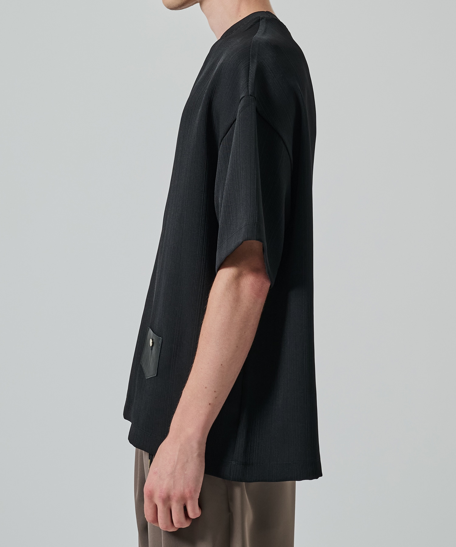 別注 Minimal Pocket S/S PLEATS TEE CULLNI