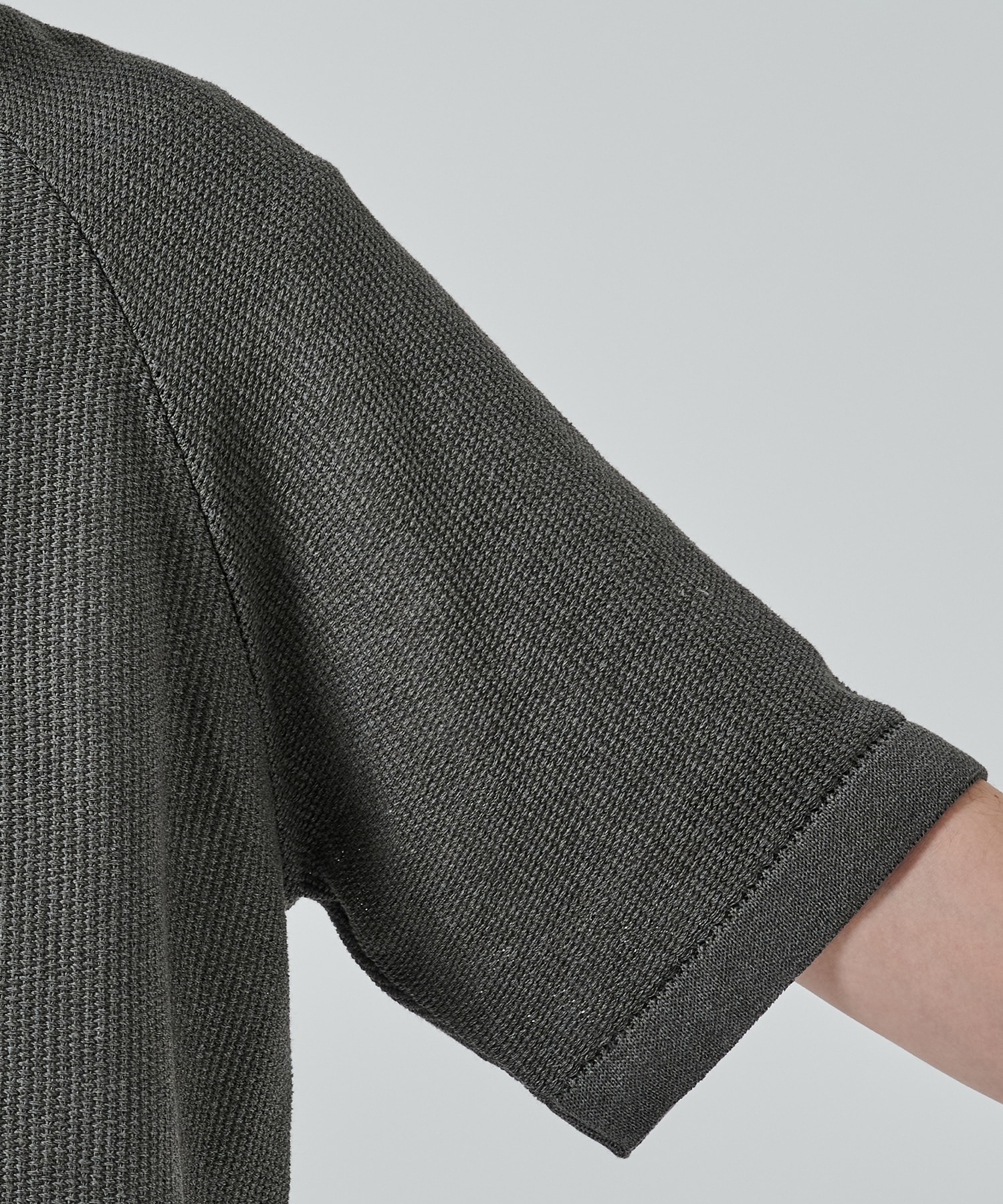 〈別注〉OX SUMMER KNIT S/S BATONER