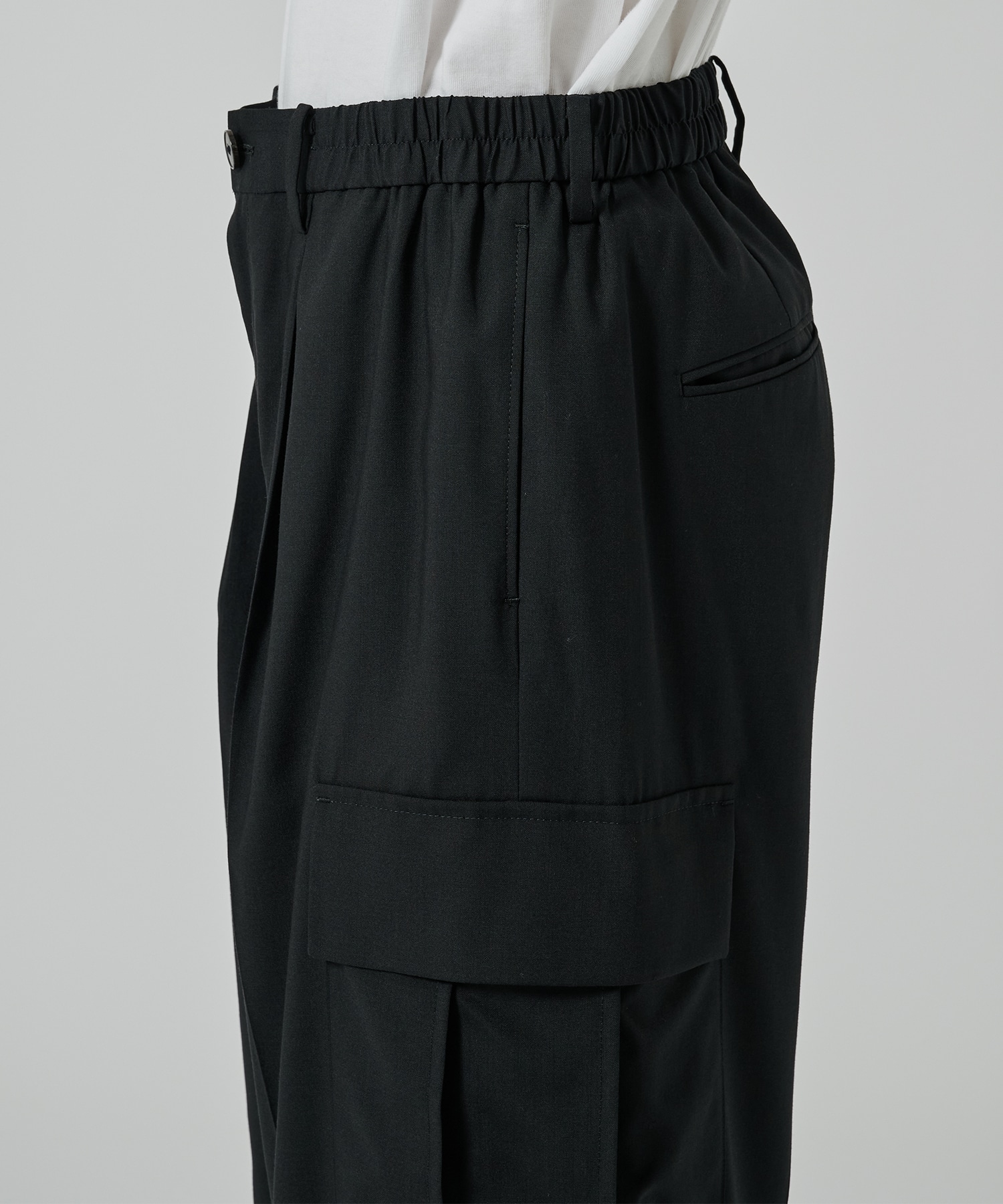 COOL WOOL CARGO PANTS STUDIOUS