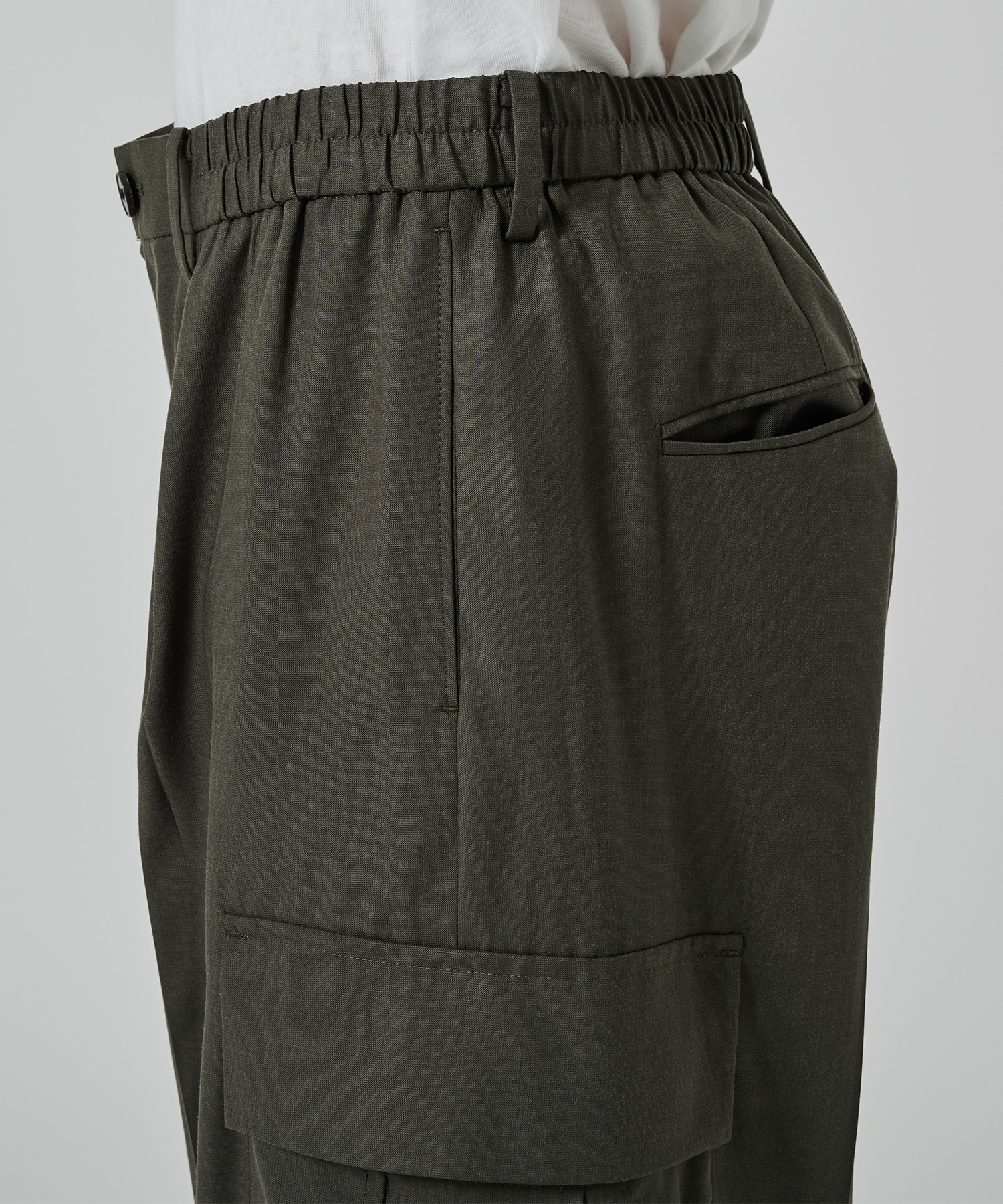 COOL WOOL CARGO PANTS STUDIOUS