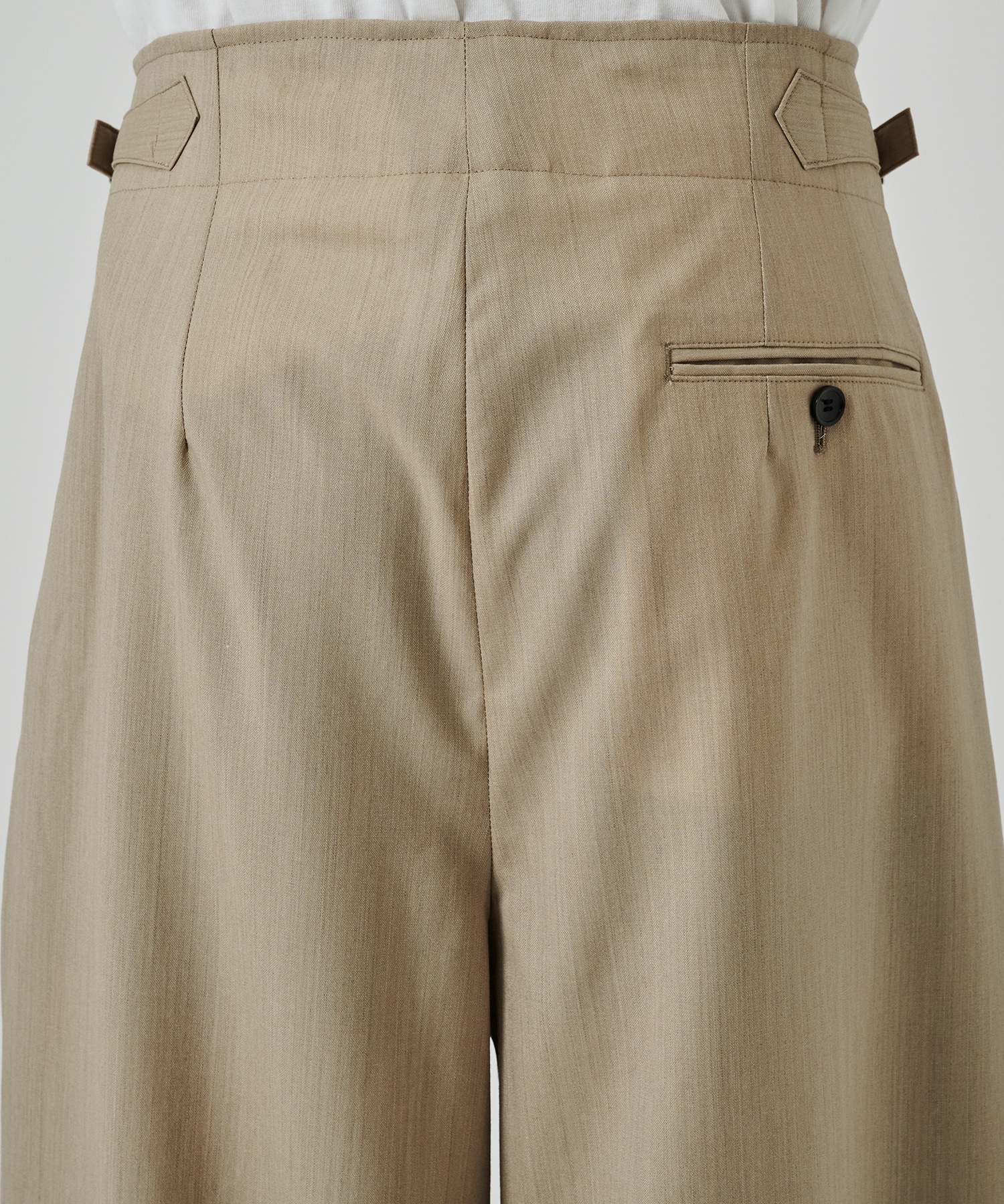 TWO TUCK MILITARY TROUSERS MARKAWARE/marka