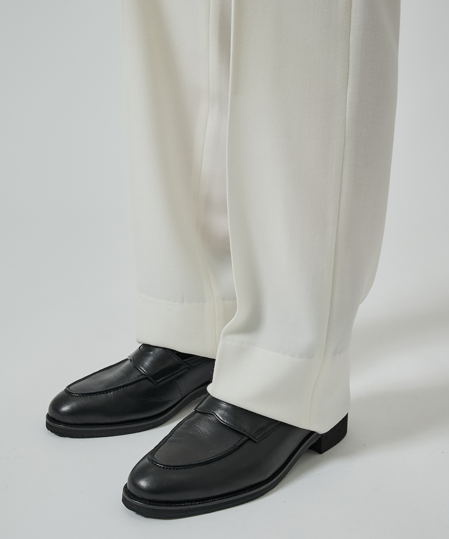 Wool Straight Trousers LITTLEBIG