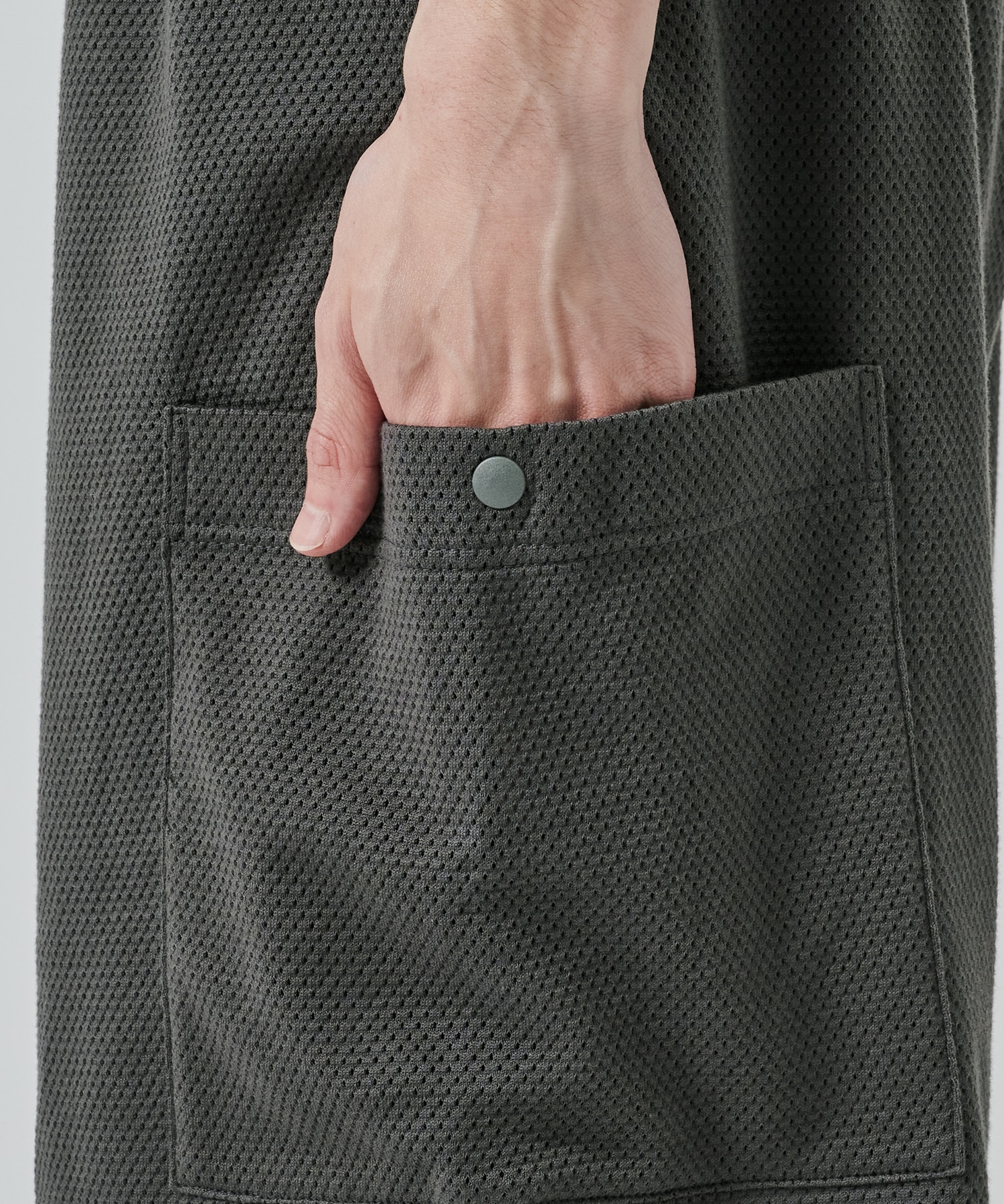 〈別注〉オーガニックコットンメッシュパンツ MARKAWARE/marka