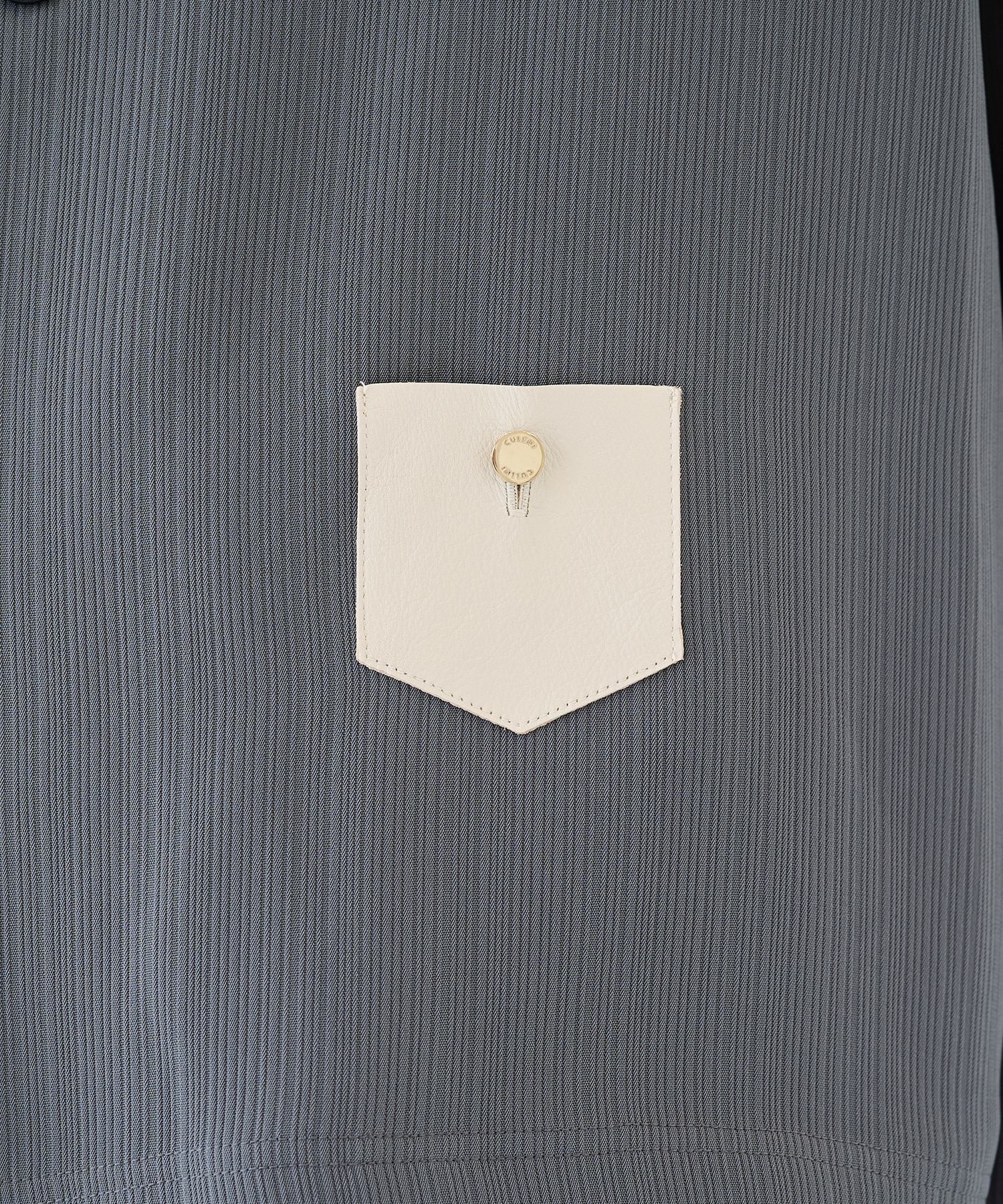 別注 Minimal Pocket PLEATS Cardigan CULLNI