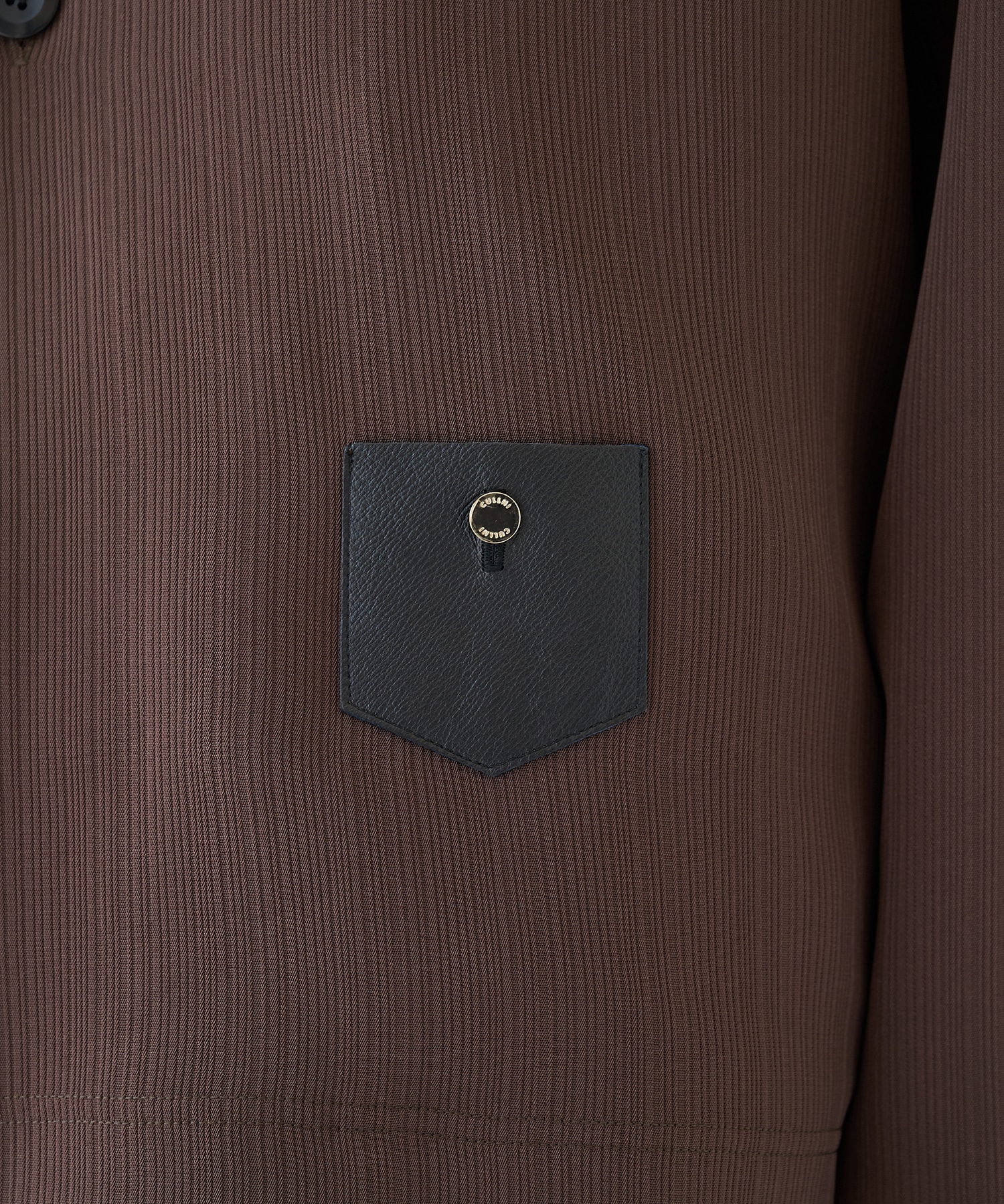 別注 Minimal Pocket PLEATS Cardigan CULLNI
