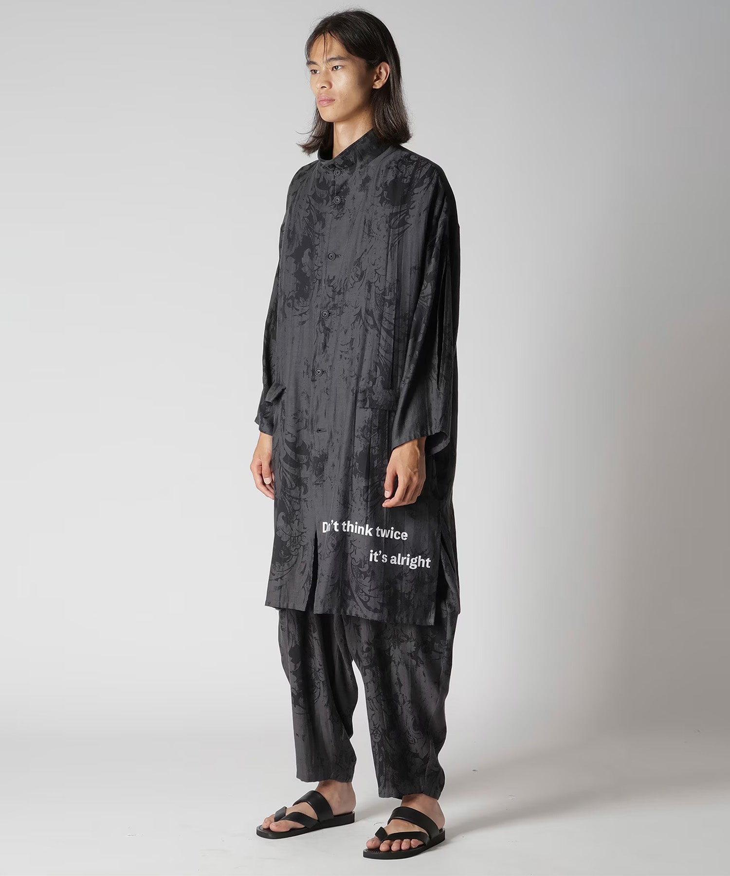 HK-J76-041 LONG JACKET Yohji Yamamoto