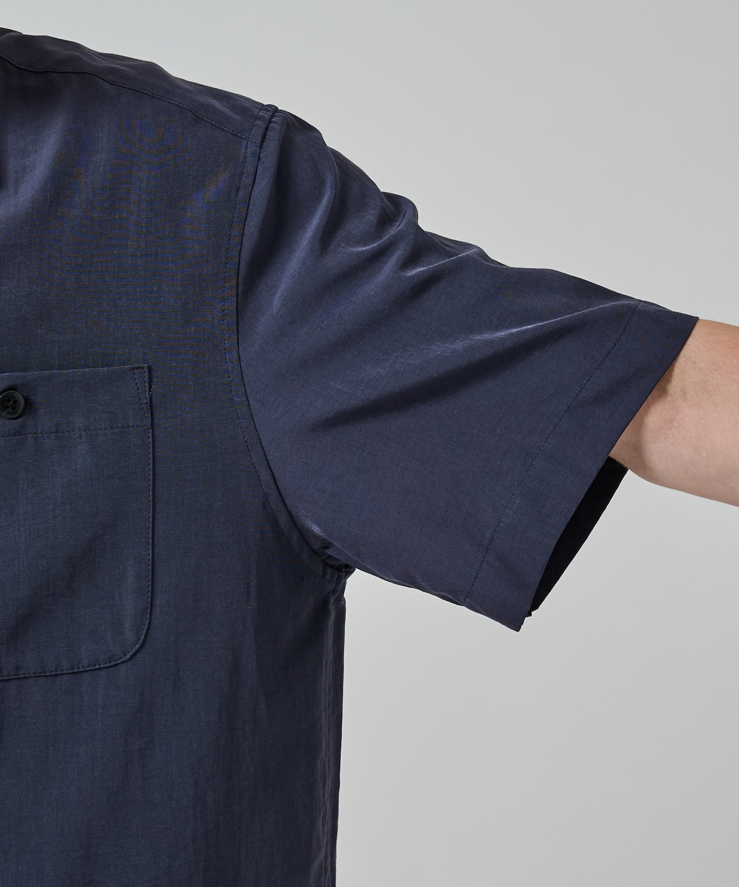 別注 Short Sleeve Open Collar Shirt soe