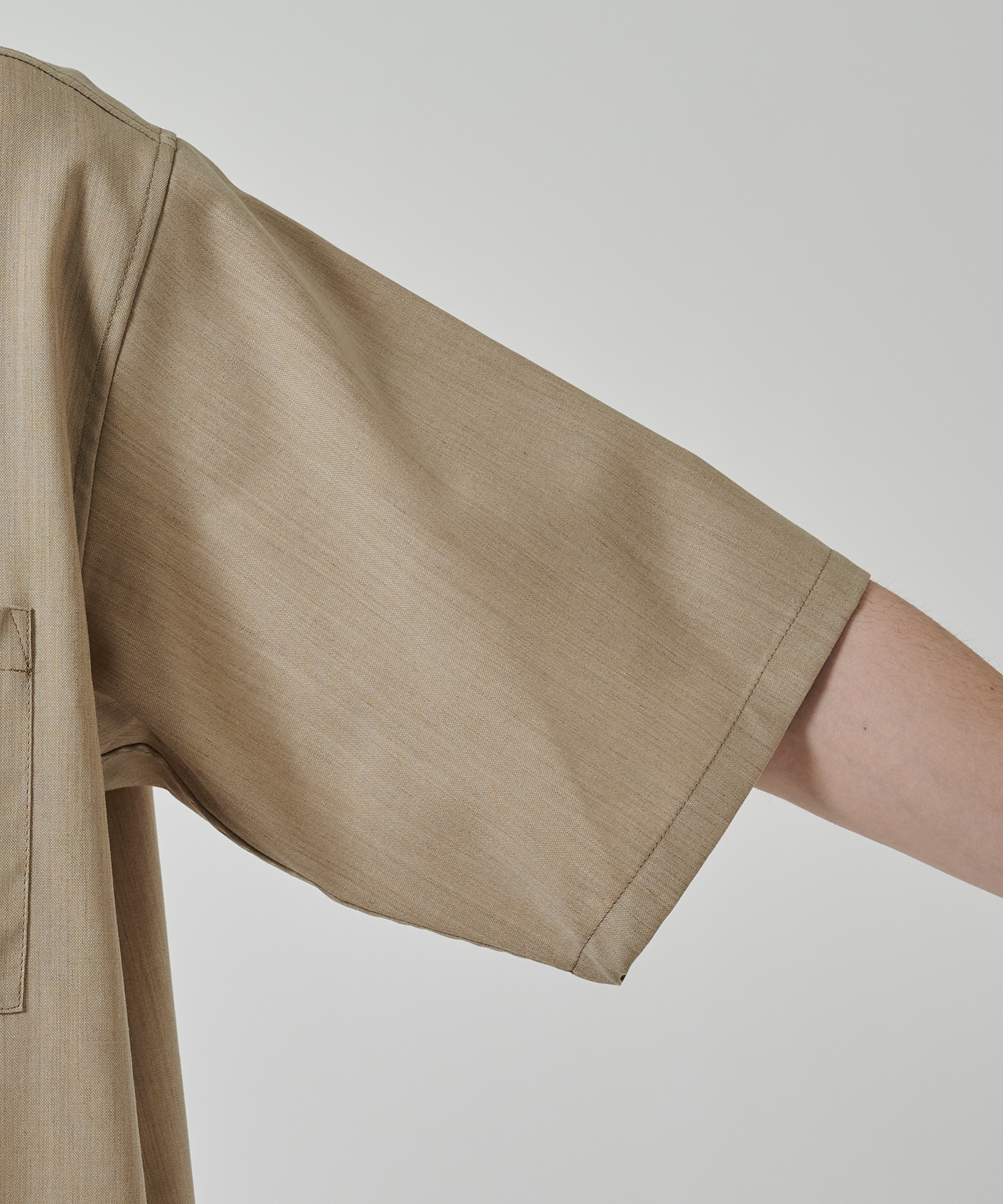 OPEN COLLAR S/S SHIRT MARKAWARE/marka