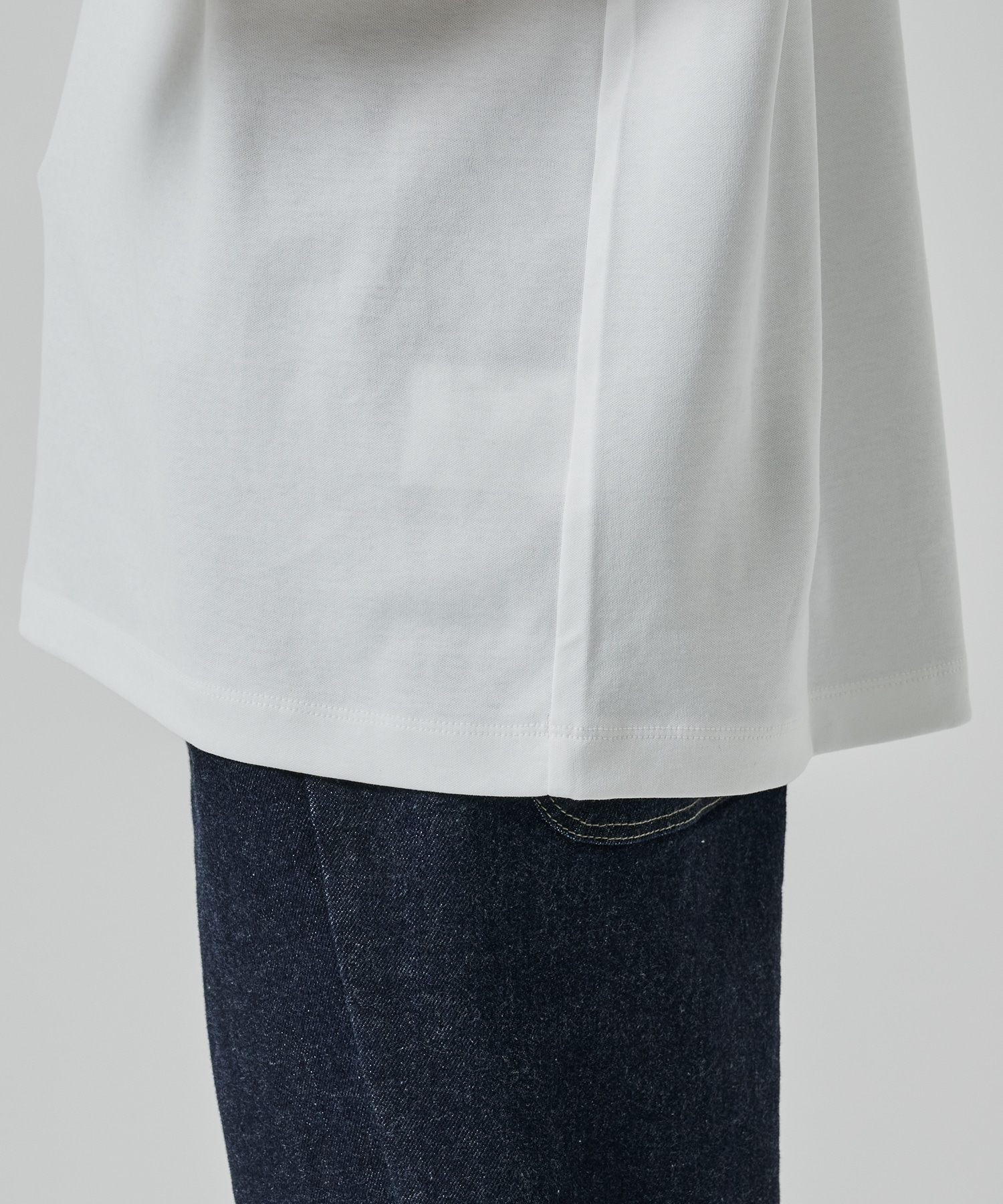 HIGH TWIST RELAX FIT TEE STUDIOUS