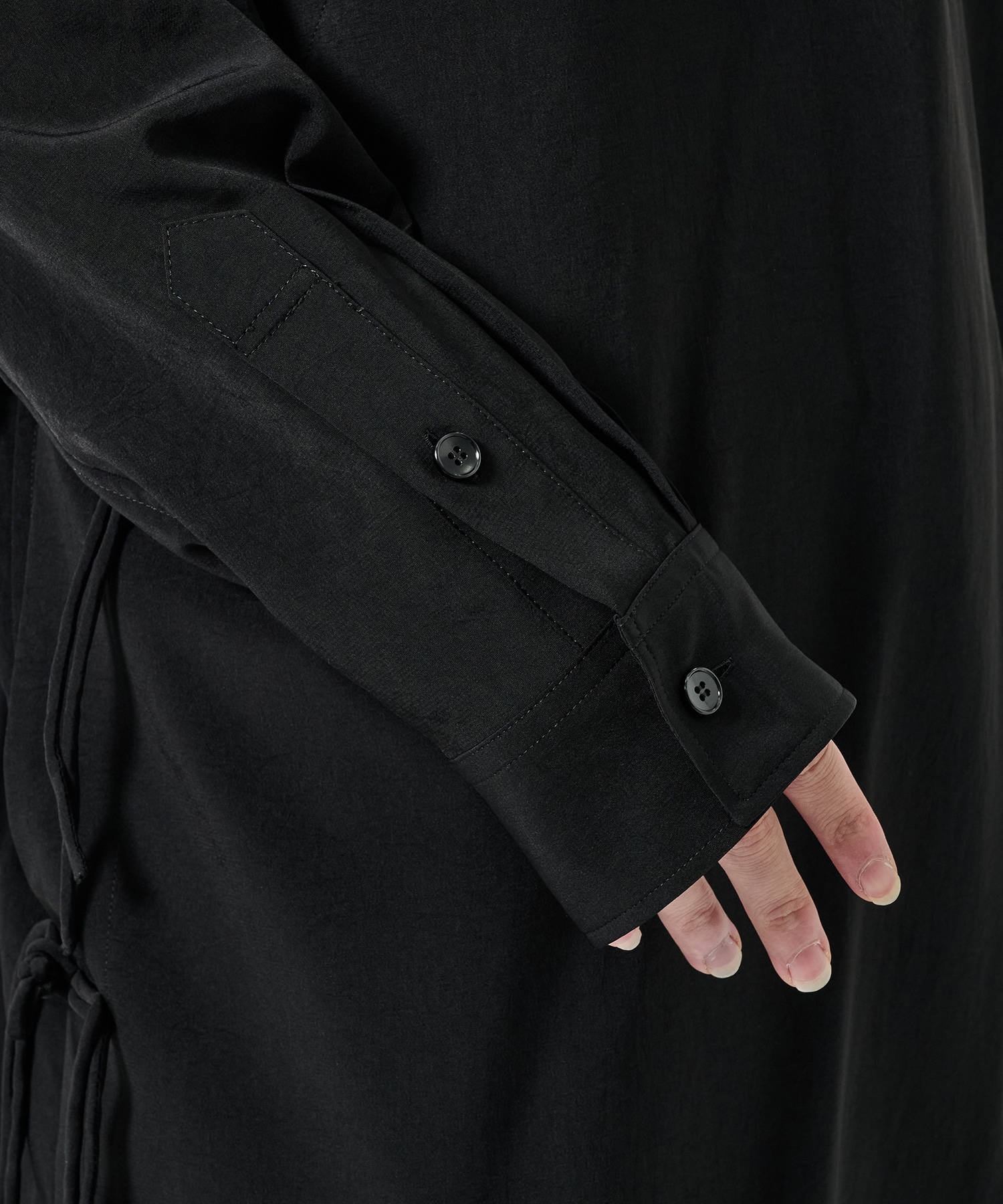 CREPE DE CHINE CHANPA SHIRT GroundY
