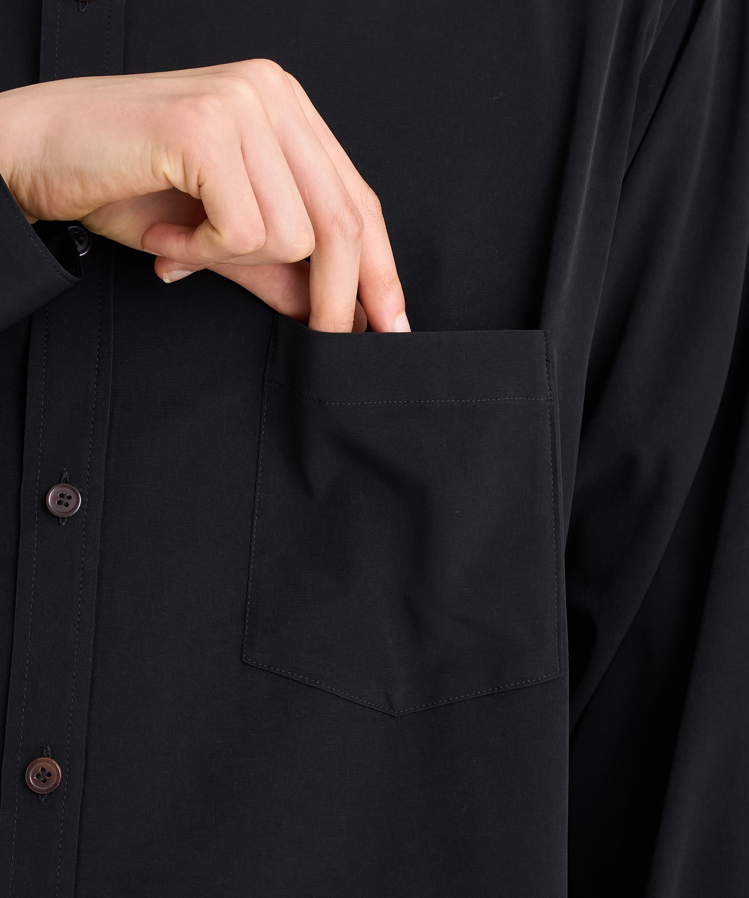 sulvam×UJOH Back&Side Open Shirts sulvam