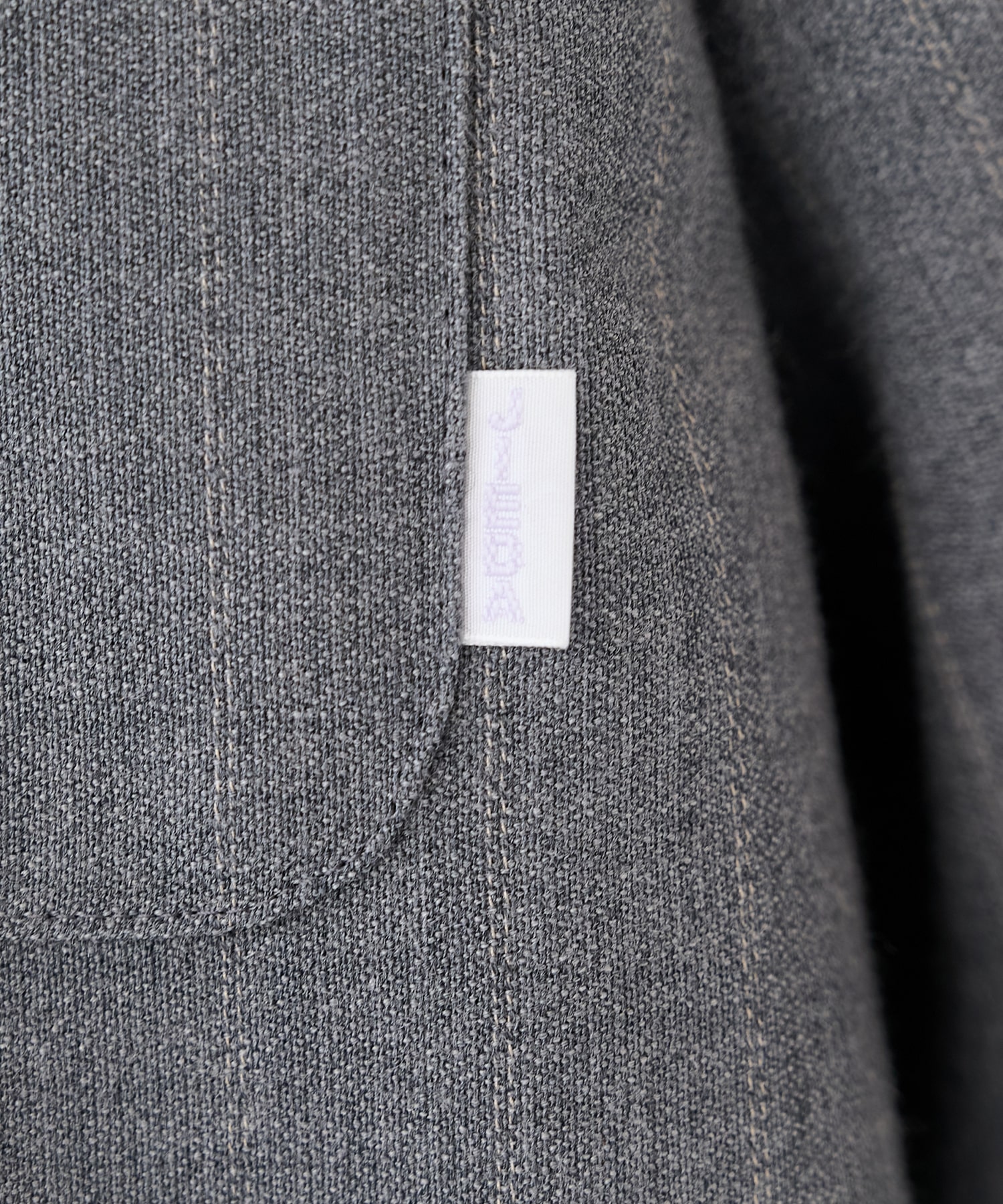 WOOL STRIPE ZIP SHIRT JieDa