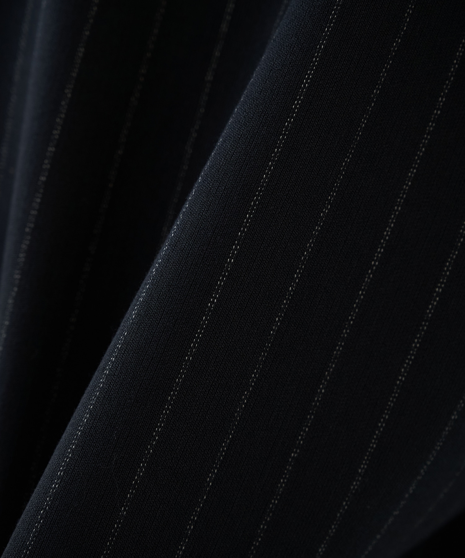 WOOL STRIPE ZIP SHIRT JieDa
