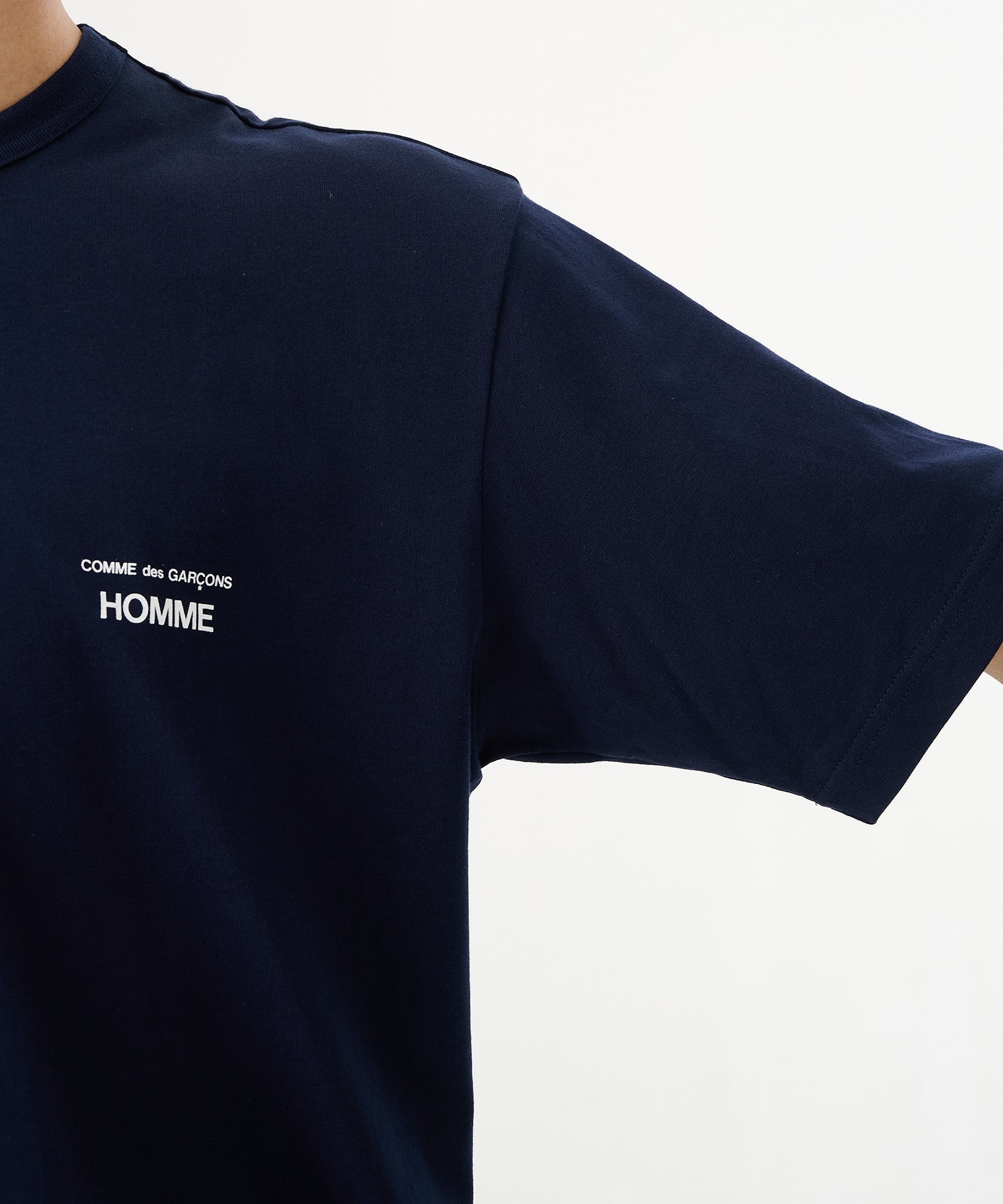 COMME des GARCONS HOMME ロゴプリント 綿天竺 半袖カットソー / HP-T101-051 COMME des GARCONS HOMME