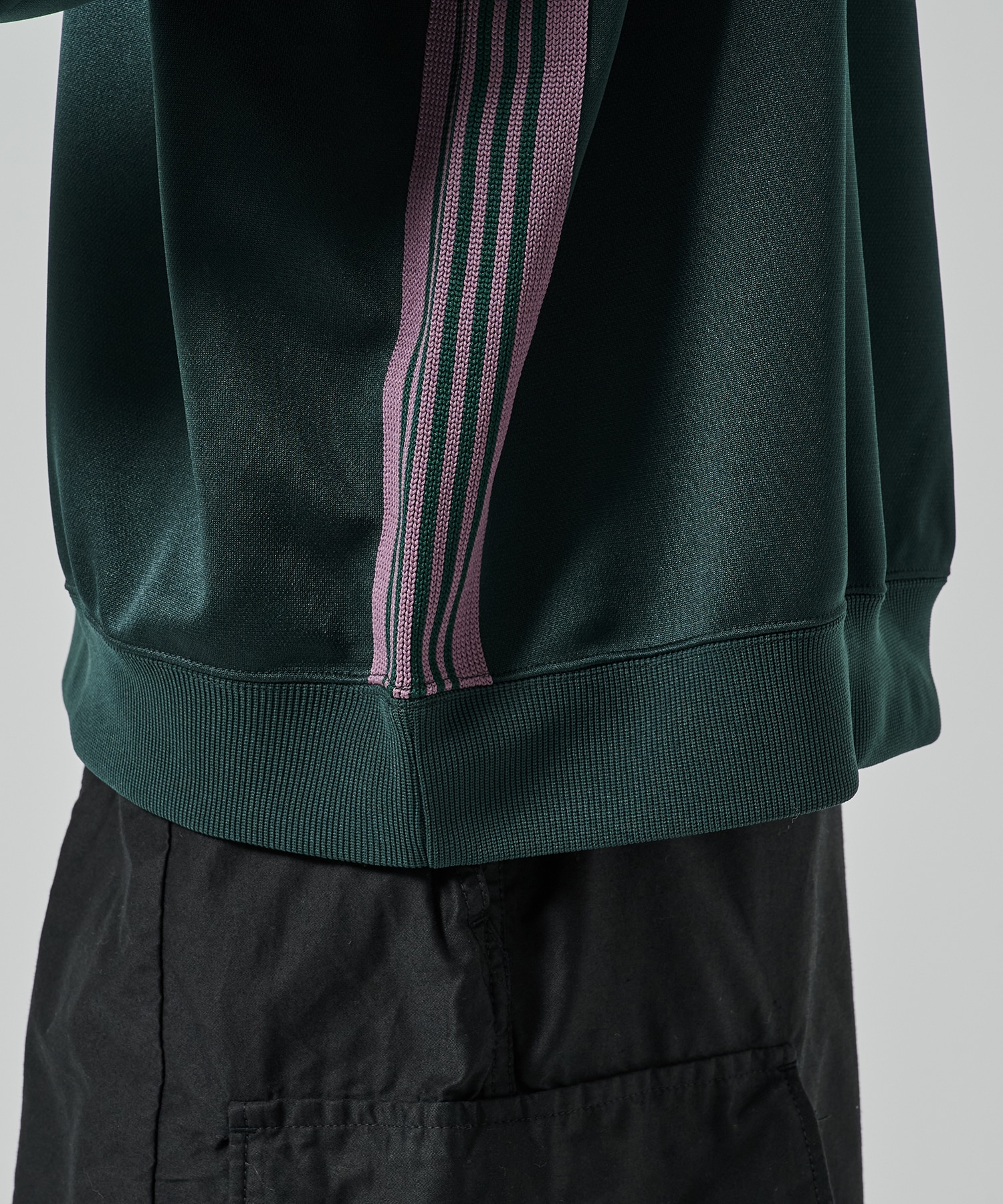 Track Crew Neck Shirt - Poly Smooth NEEDLES