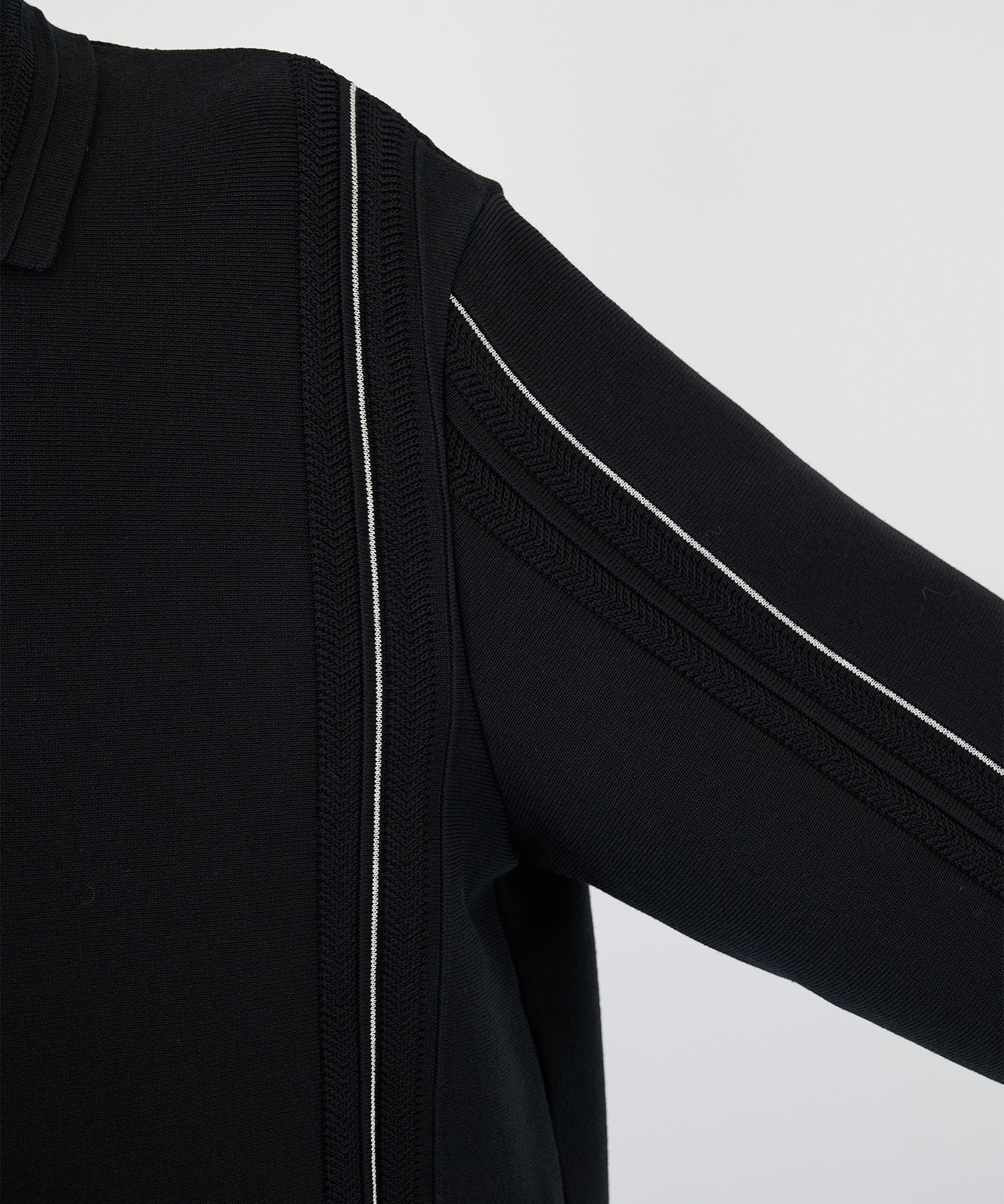 ラインニットシャツ WRAPINKNOT